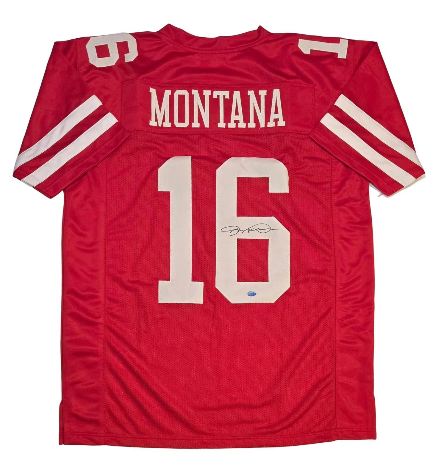 Other Joe Montana 49ers signed football jersey COA (XL) Size ONE SIZE - 2 Thumbnail