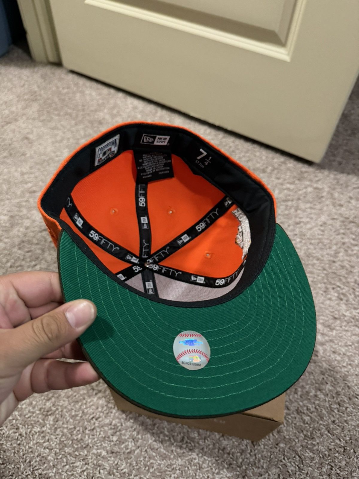 Hat Club 7 1/4 New Era Washington Nationals 2019 WS Fitted Size ONE SIZE - 4 Thumbnail