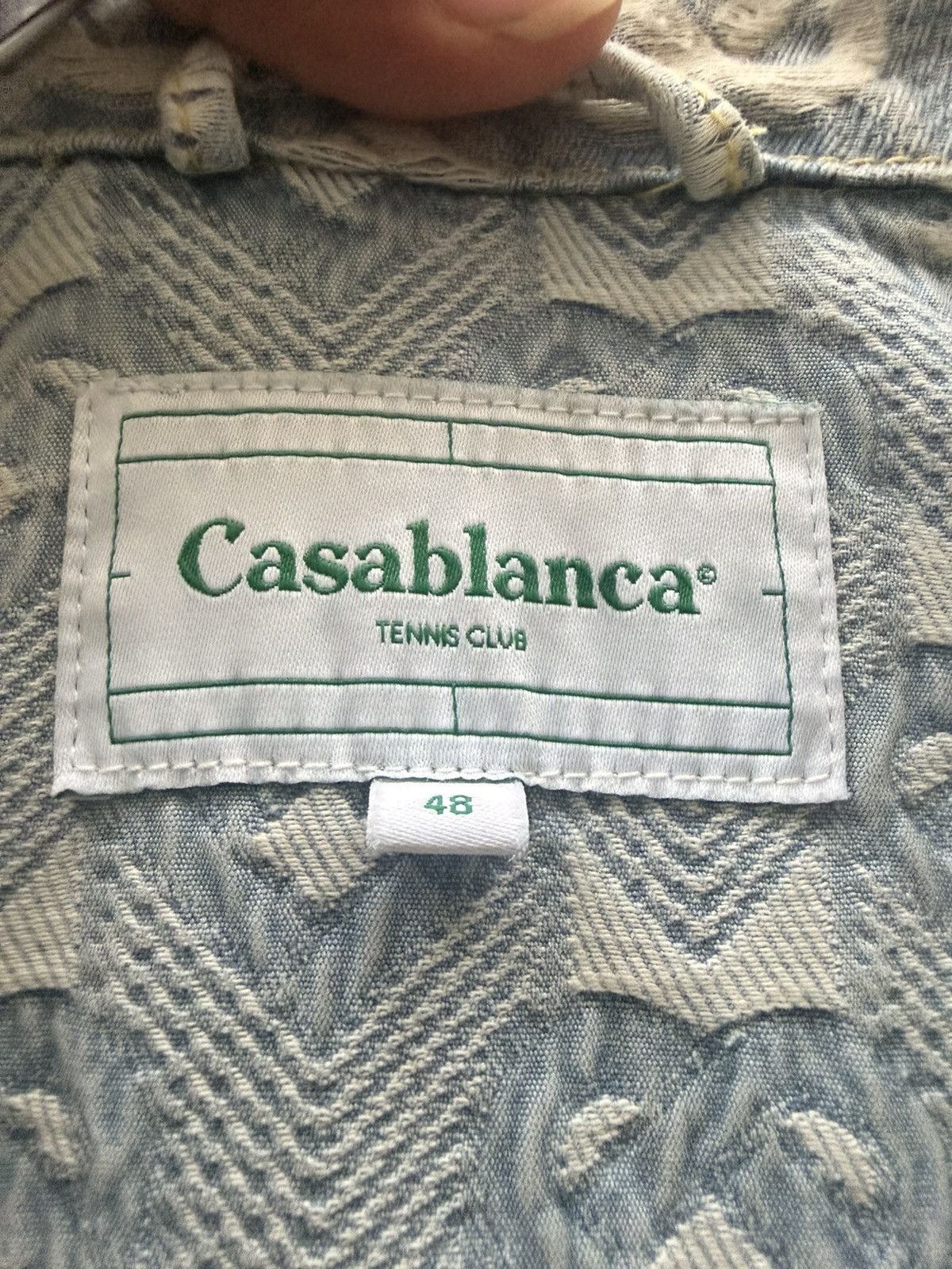 Casablanca Casablanca pre owned medium heart embossed jacket Size US M / EU 48-50 / 2 - 5 Thumbnail