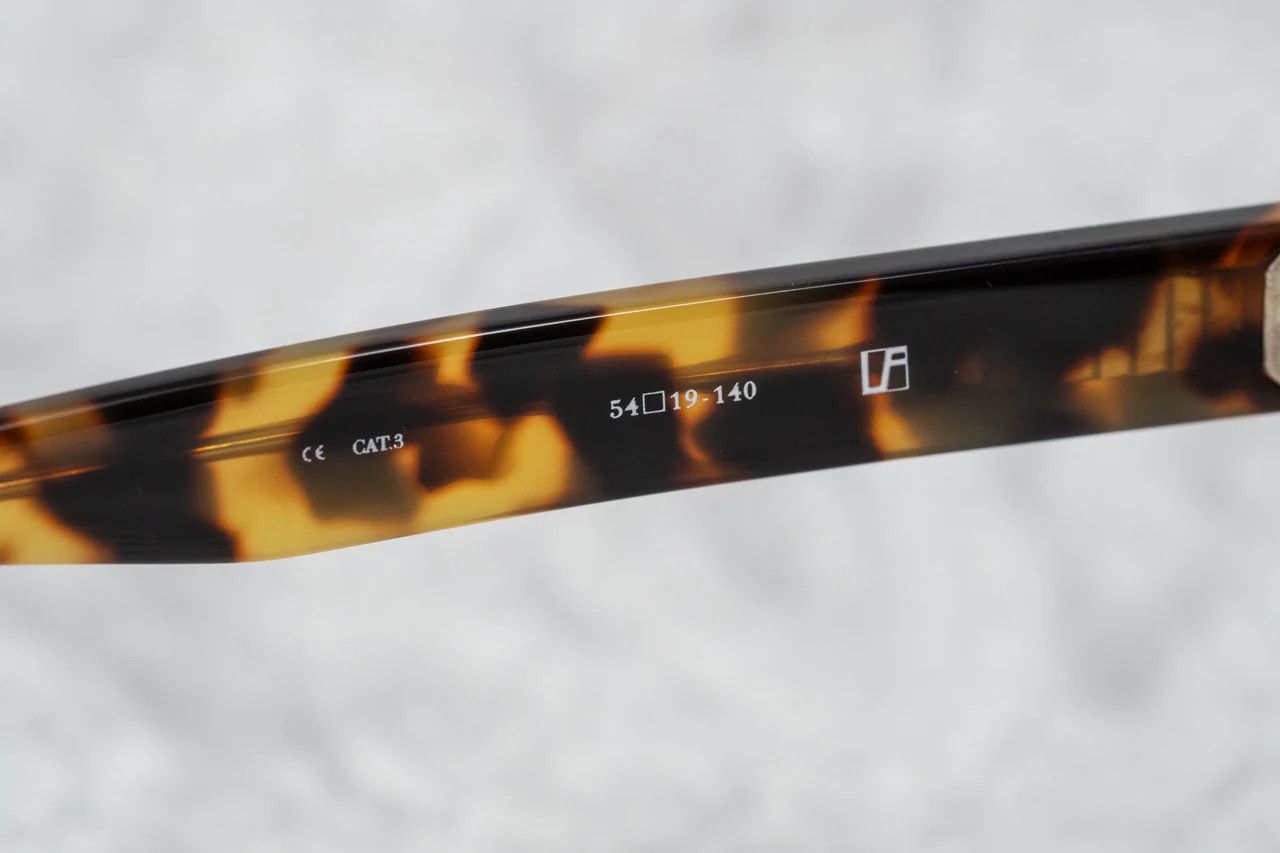 Ann Demeulemeester Ann Demeulemeester Sunglasses Round Tortoise Titanium Size ONE SIZE - 5 Thumbnail