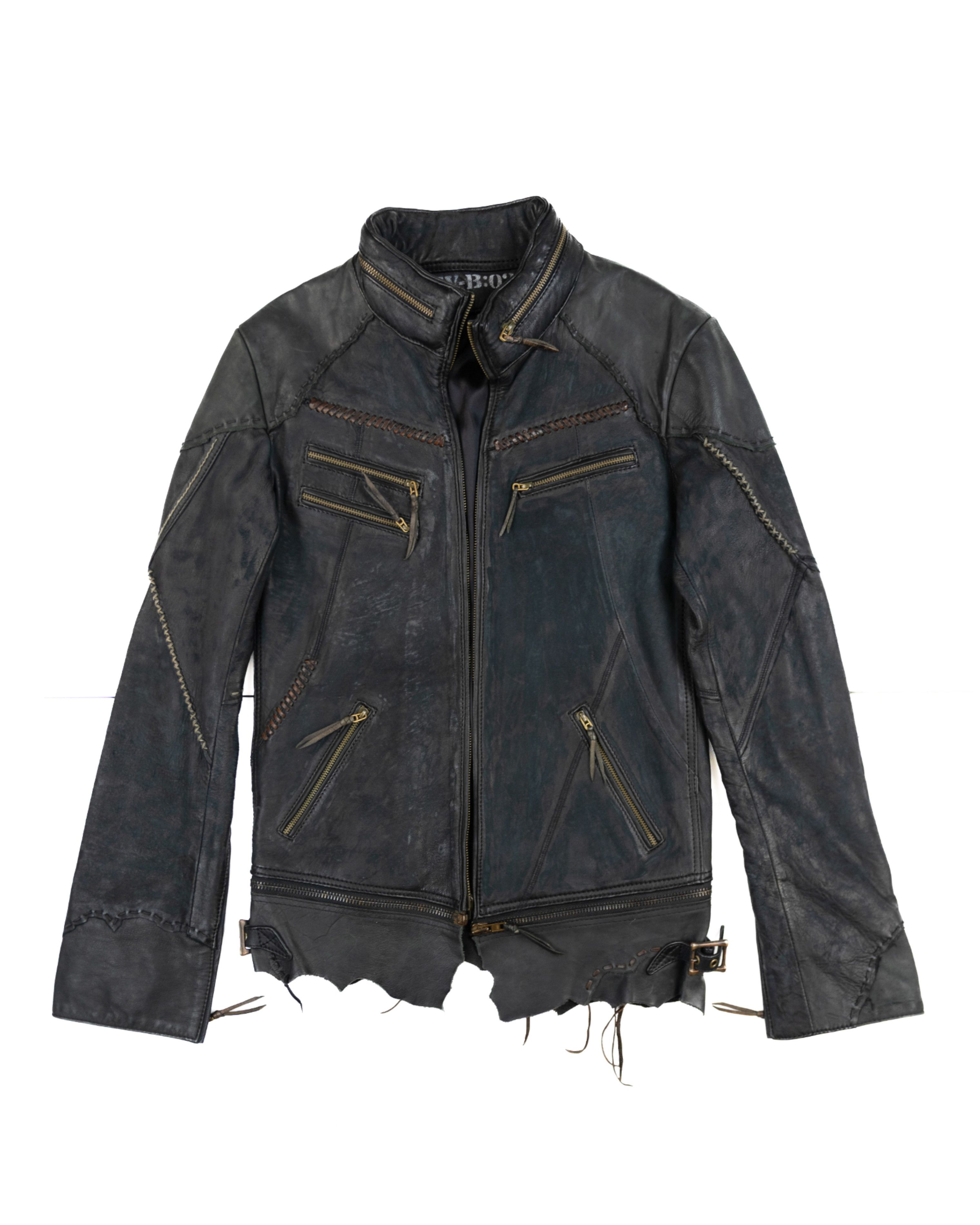 14th Addiction 14th Addiction “JK Desert” Distressed Leather Jacket Archive Size US S / EU 44-46 / 1 - 2 Thumbnail
