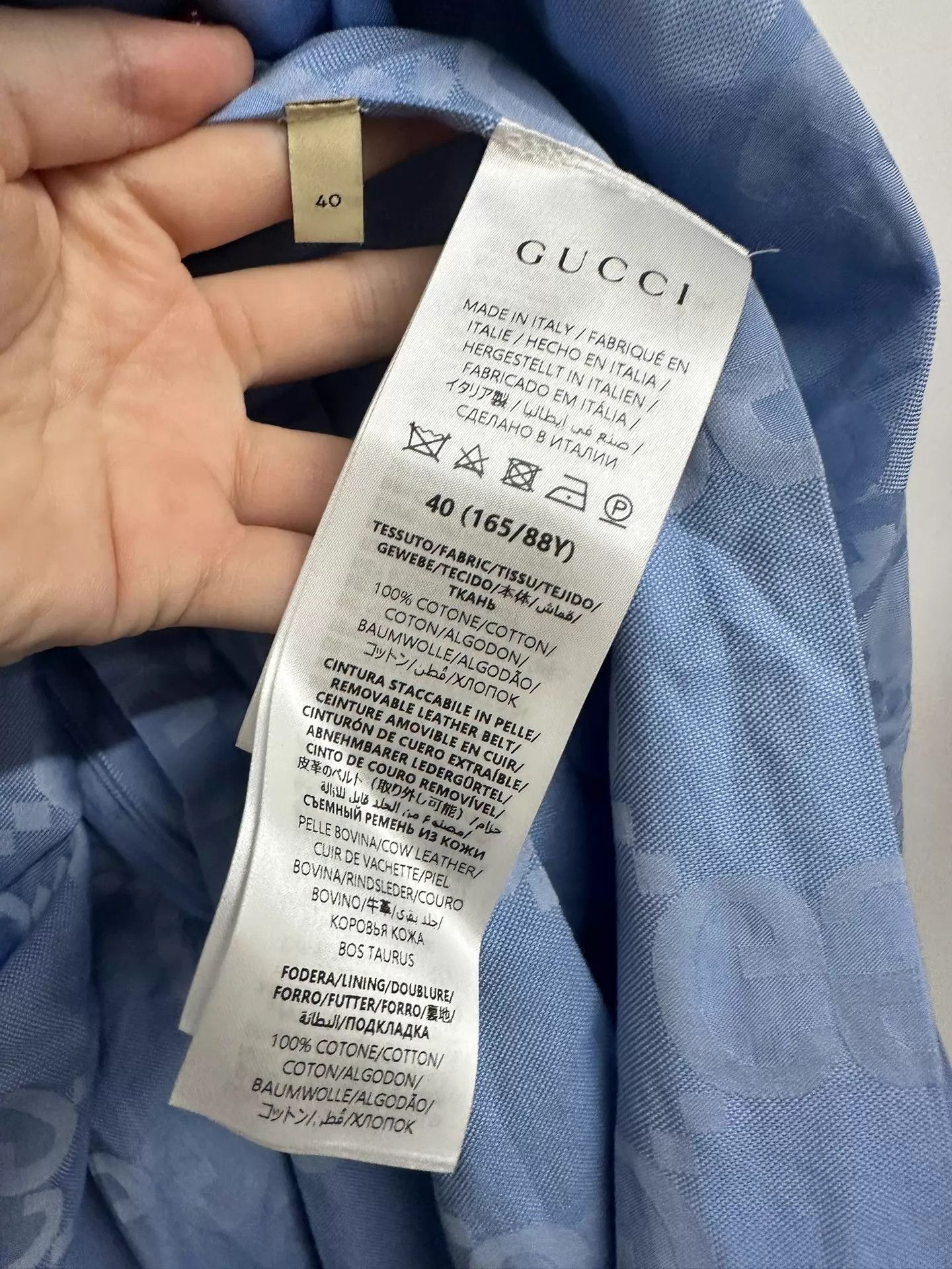 Gucci Gucci All-Over Print Dress (NWT) 40 Size S / US 4 / IT 40 - 7 Thumbnail