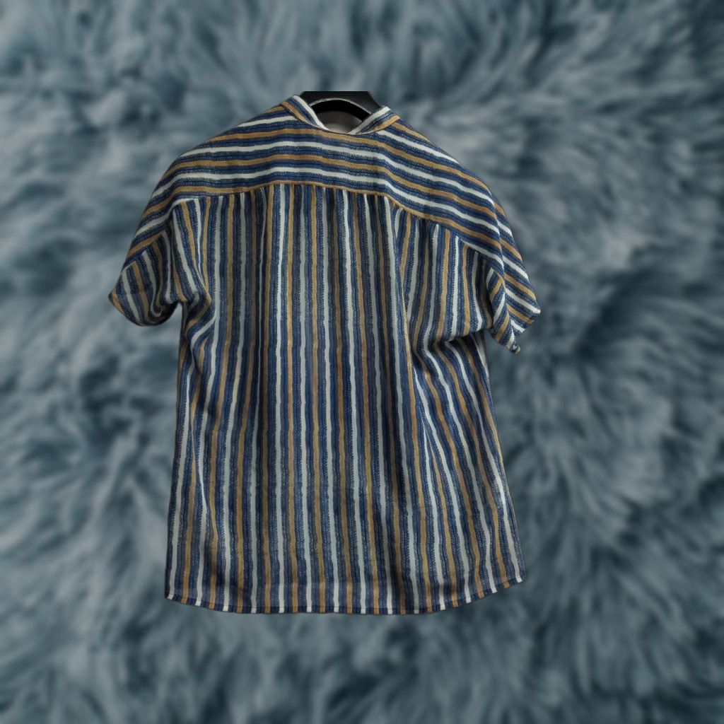 Tommy Bahama TOMMY BAHAMA Shirt Womens XS Striped Lightweight Button Up Top Blouse Size XS / US 0-2 / IT 36-38 - 1 Thumbnail