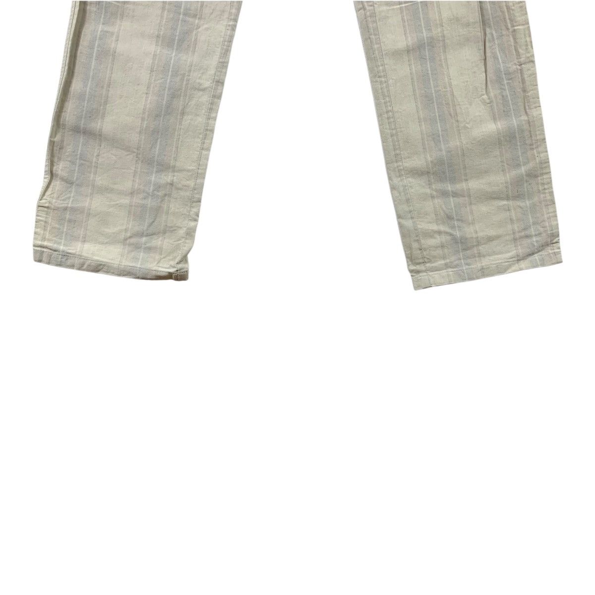 Vintage SALVATORE FERRAGAMO stripe linen pants