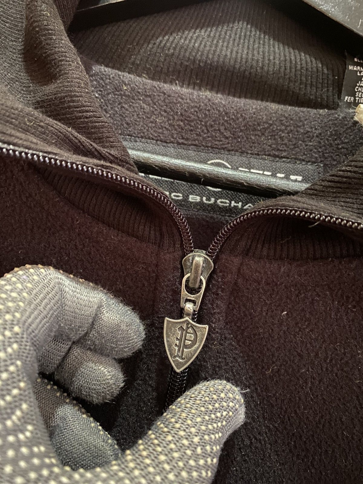 Marc Buchanan VINTAGE PELLE PELLE MARC BUCHANA HALF ZIPPER FLEECE Size US XL / EU 56 / 4 - 4 Thumbnail