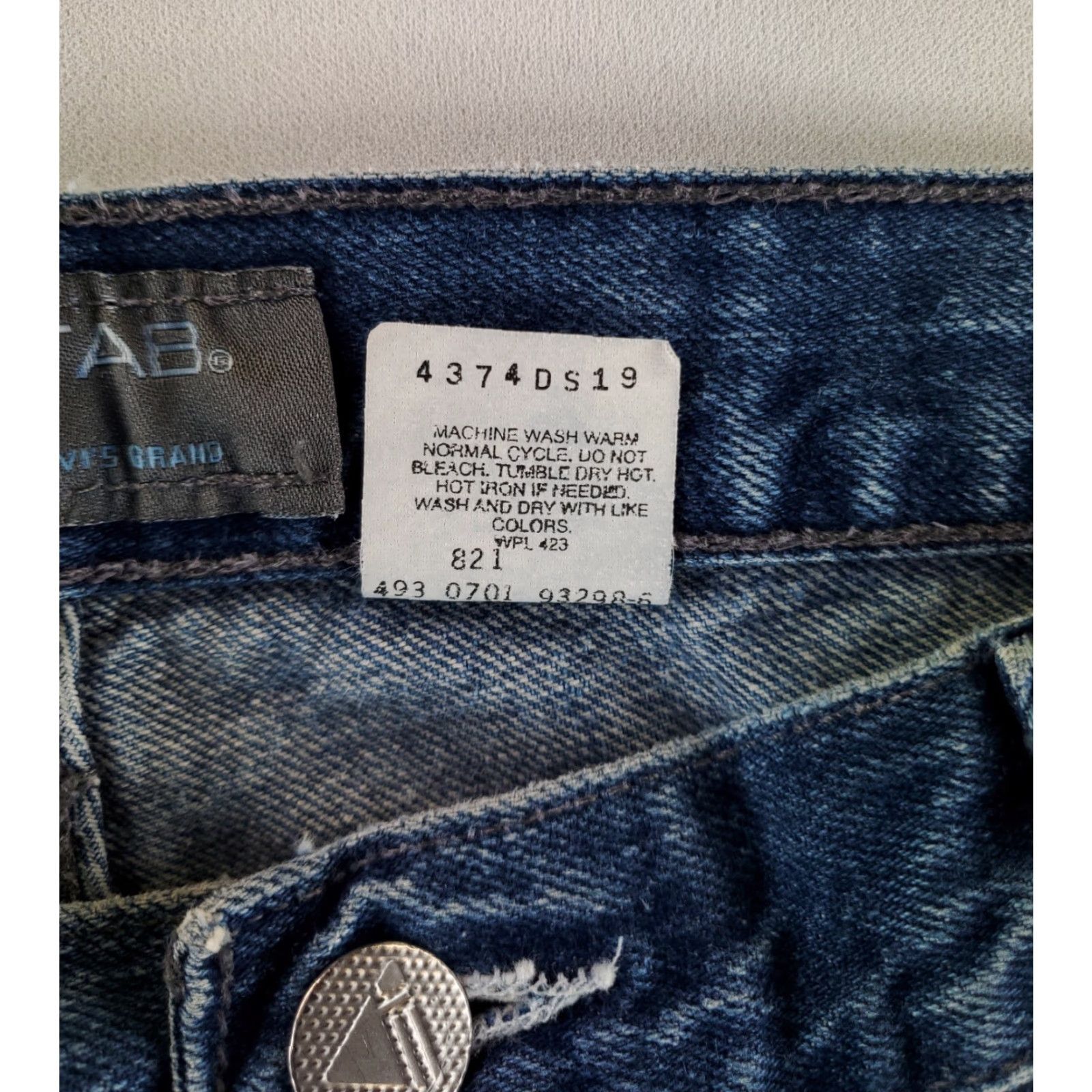 Levi's VINTAGE Levi's Silvertab VTG Y2K Baggy Blue Jeans Jeans Mens 32x30 32x29.5 Actual Wide-Leg Mens Size US 32 / EU 48 - 2 Thumbnail