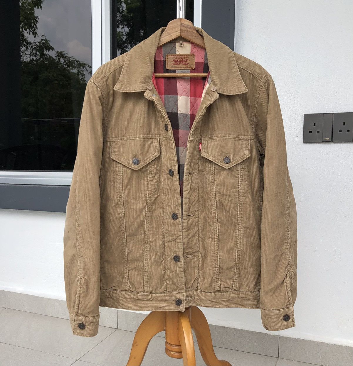 Levi's Vintage Clothing Vintage Levis Conduray Trucker Jacket Size US M / EU 48-50 / 2 - 2 Thumbnail