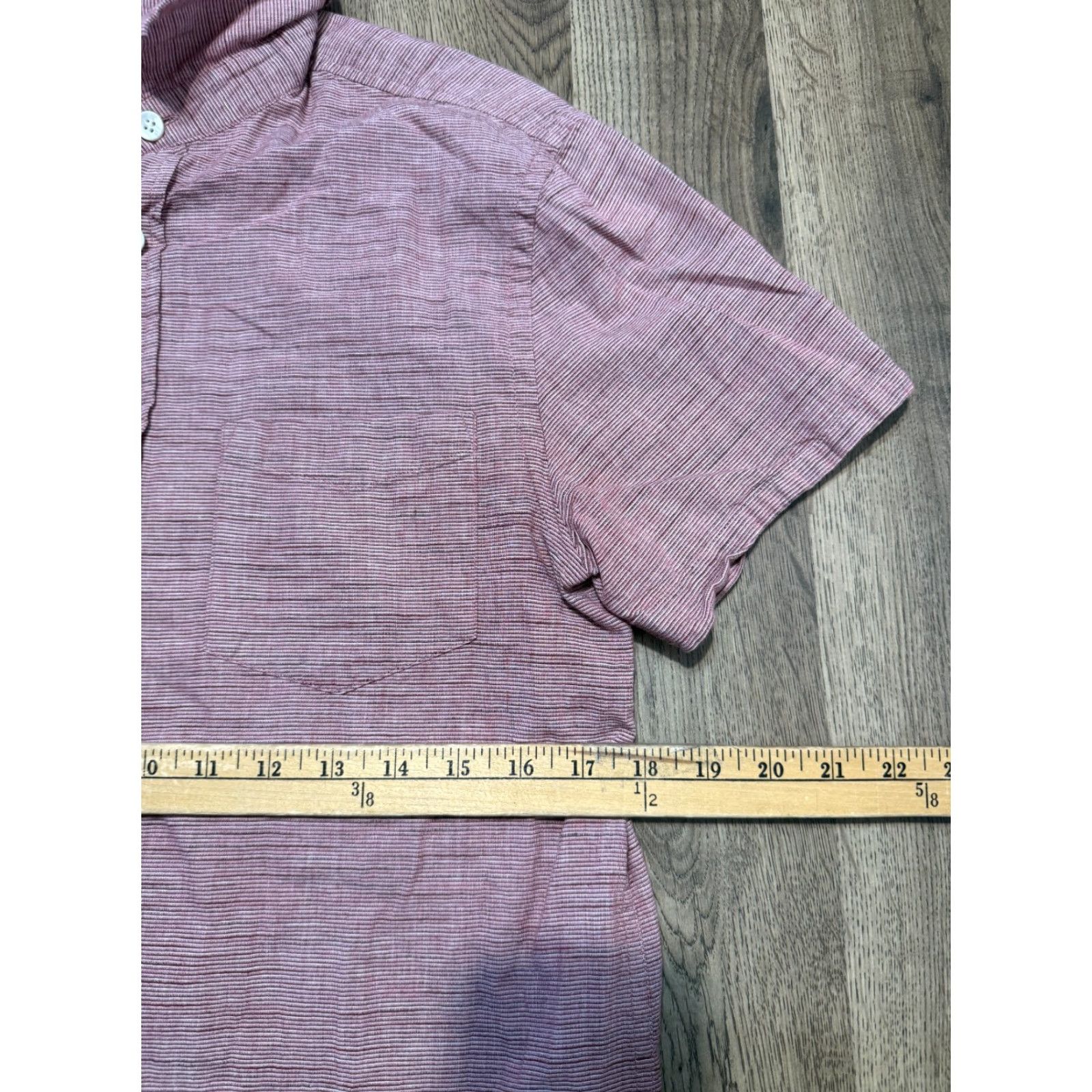 Vintage Urban Pipeline Shirt Mens Size S Red Button Up Short Sleeve Ultimate Size US S / EU 44-46 / 1 - 5 Thumbnail