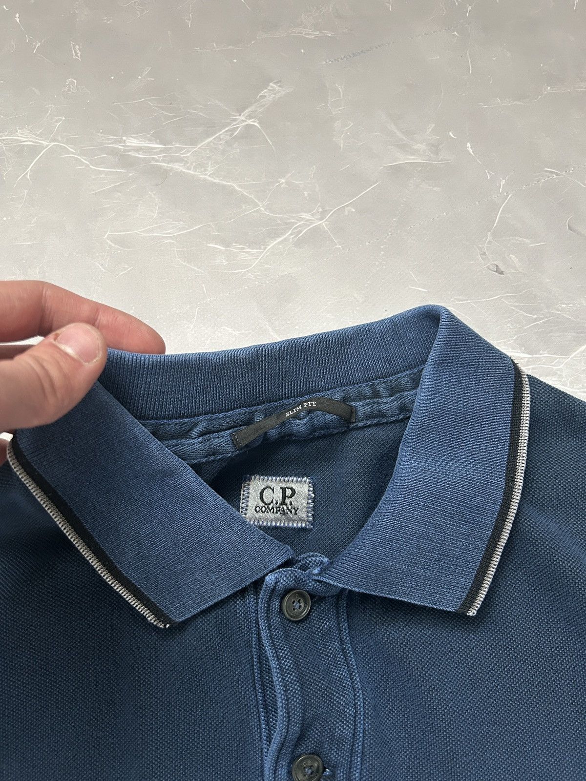 C.P. Company Rare Vintage C.P company Polo T-Shirt Size US XL / EU 56 / 4 - 4 Thumbnail