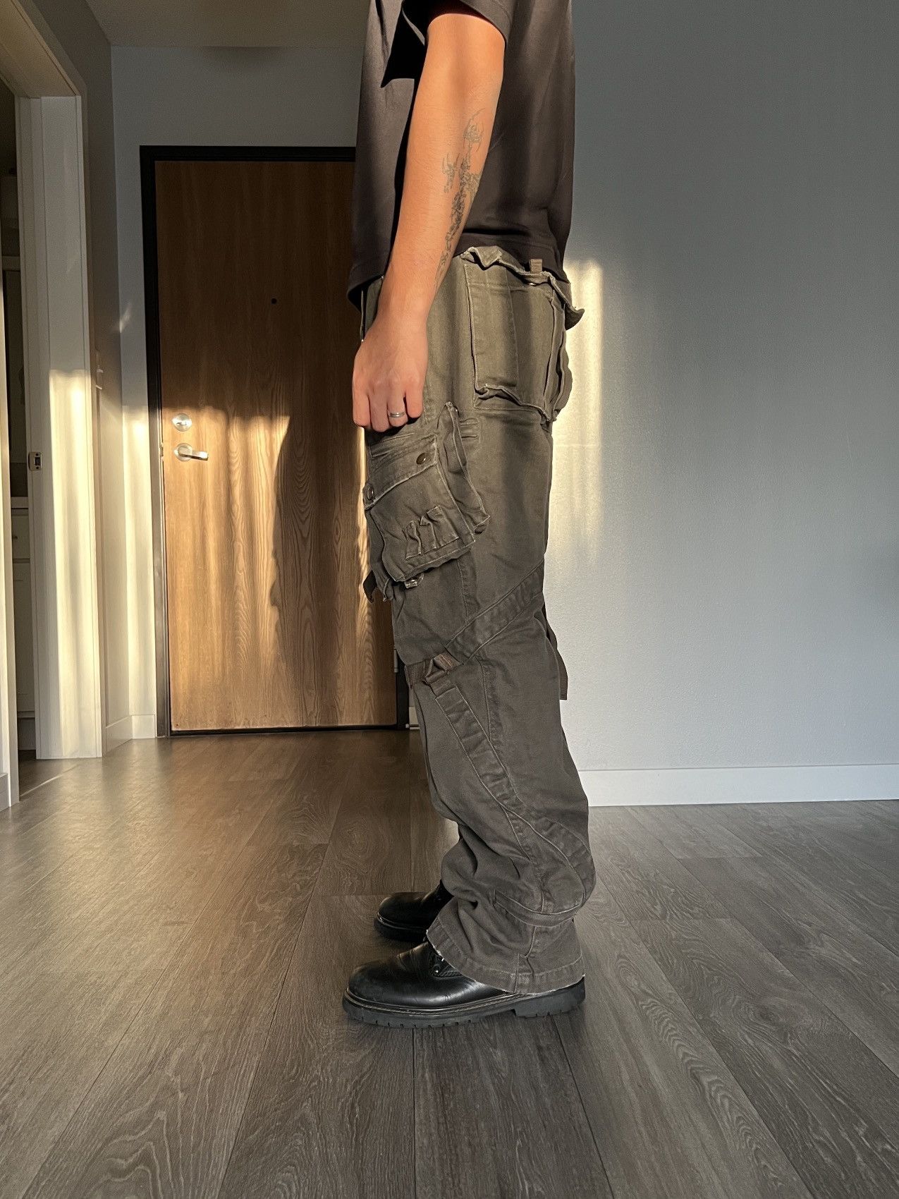 Japanese Brand × Vintage Vintage Tactical MultiFunctional Cargo Pants Size US 31 - 2 Thumbnail