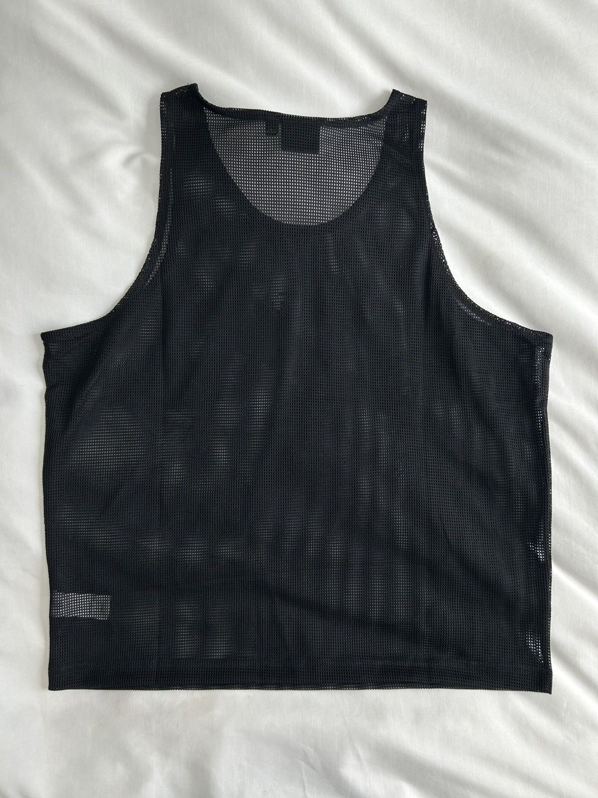 DENIM TEARS × Stussy Denim Tears Stussy Double S Wreath Gym Tank Black Size US M / EU 48-50 / 2 - 7 Thumbnail