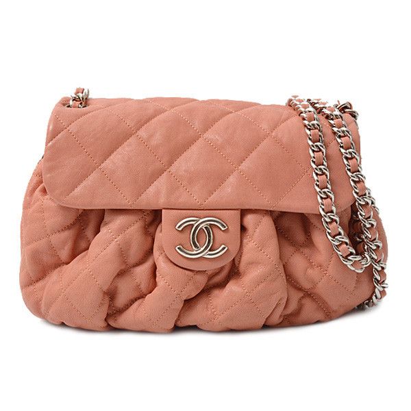 Chanel Chanel Chanel Matelasse Luxury Chain Shoulder Bag Pink Leather Crossbody Bag 15------ in Great Condition Size ONE SIZE - 1 Thumbnail