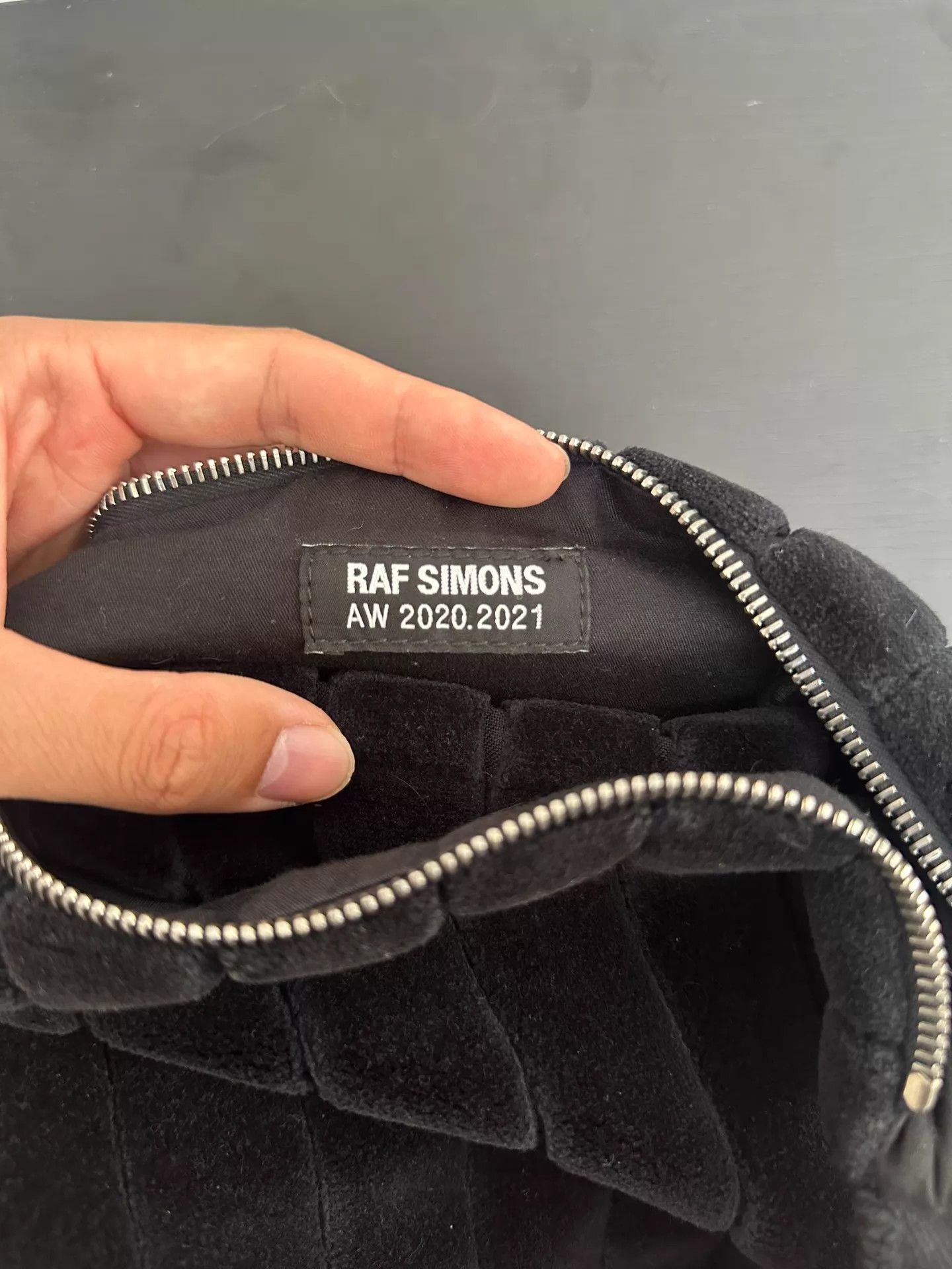 Raf Simons Raf Simons Chain Velvet Tote Bag Size ONE SIZE - 5 Thumbnail