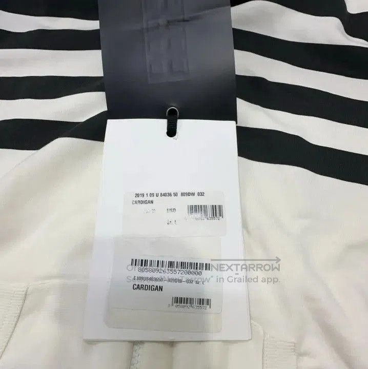 Moncler Moncler Black White Stripe Zip Hoodie Sweatshirt. Size US L / EU 52-54 / 3 - 2 Thumbnail