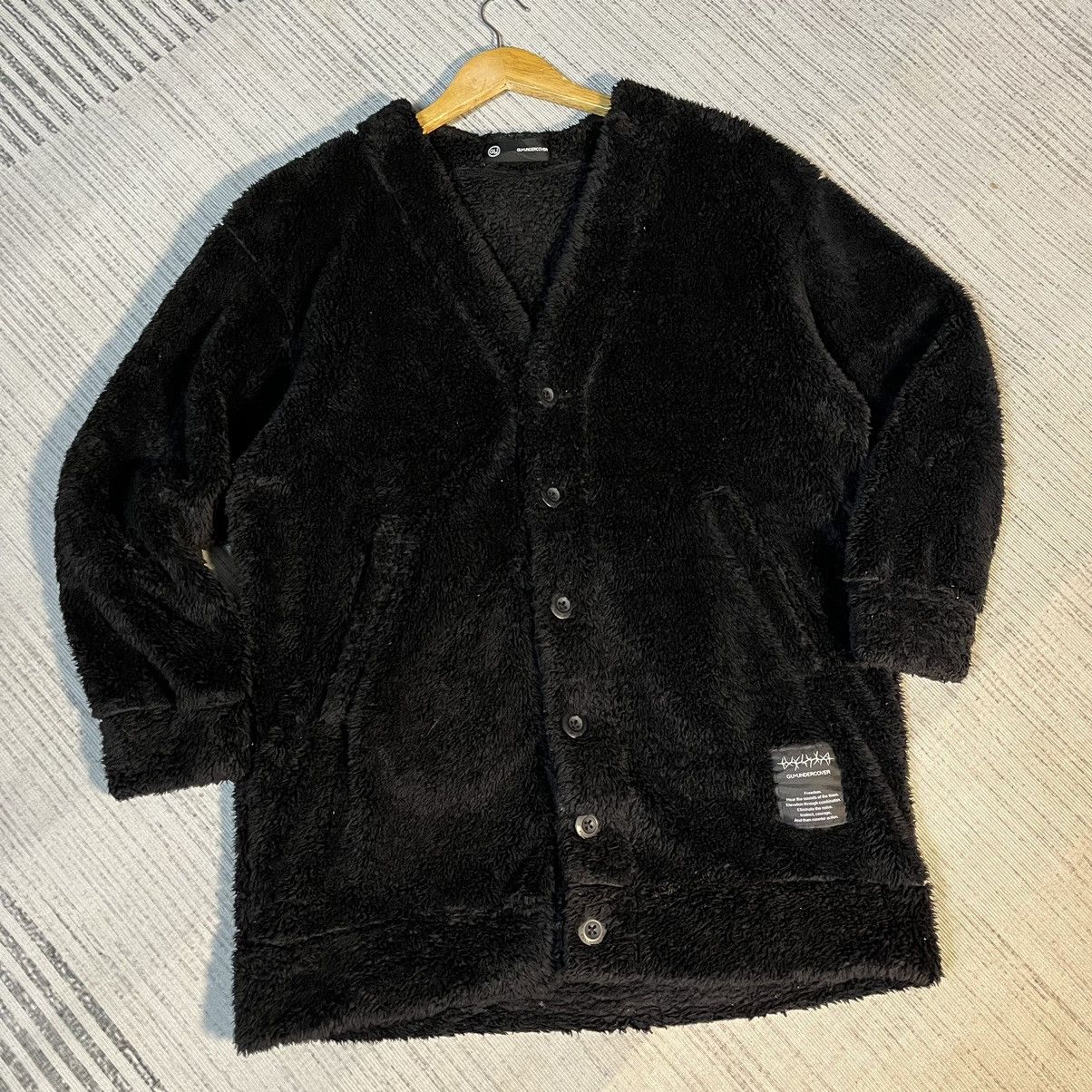 GU × Undercover Undercover x GU Fleece Cardigan Size M / US 6-8 / IT 42-44 - 3 Thumbnail