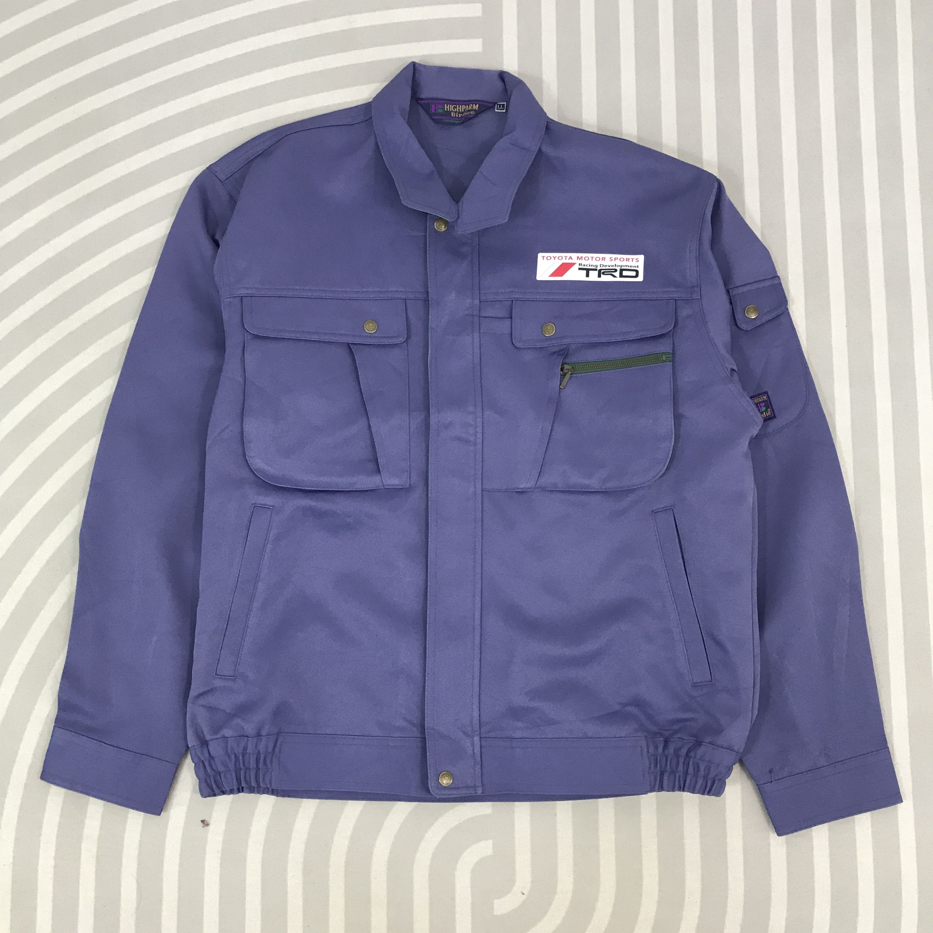 Japanese Brand × Vintage Vintage Toyota x TRD Racing motorsport Jacket Size US L / EU 52-54 / 3 - 2 Thumbnail