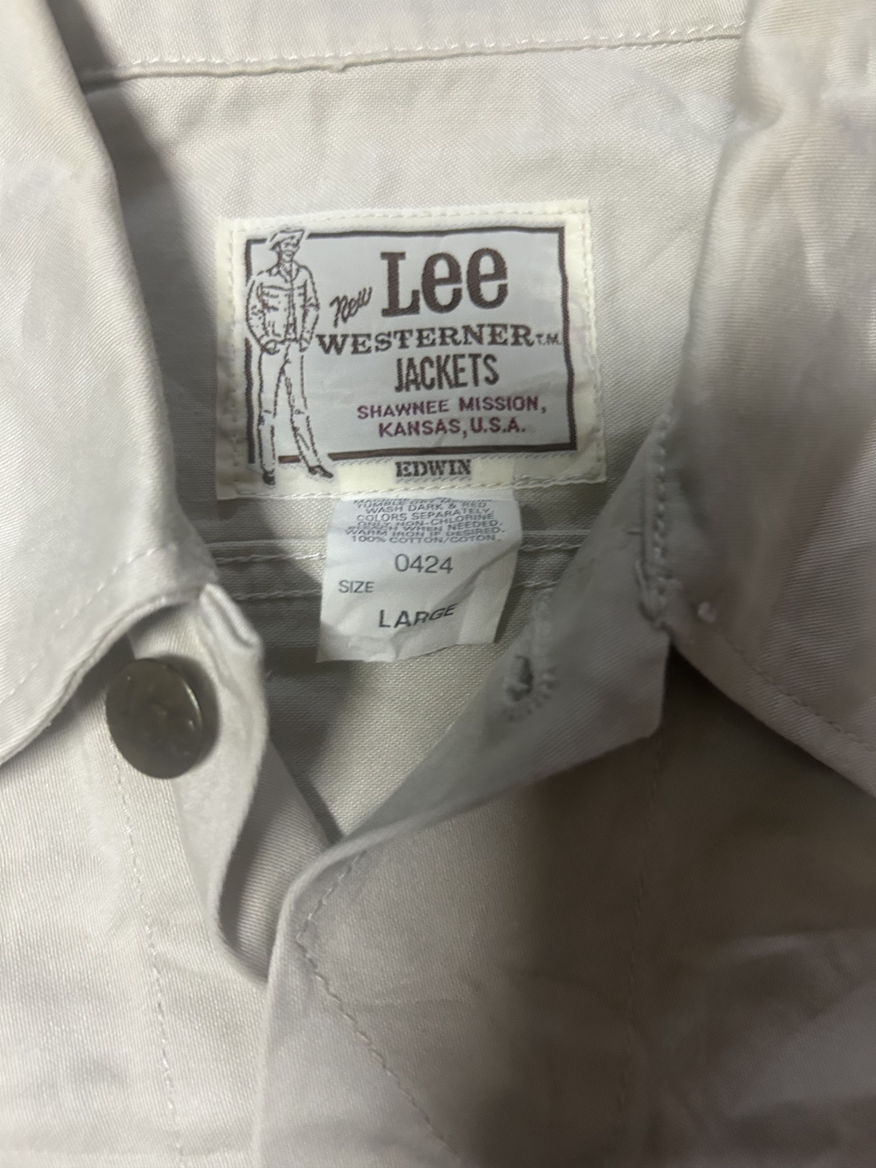 Lee Vintage Lee x Edwin trucker jacket Size US L / EU 52-54 / 3 - 5 Thumbnail