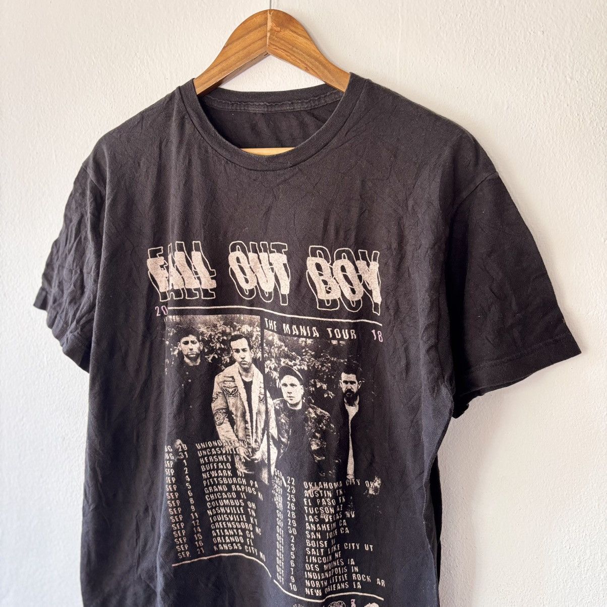 Band Tees FALL OUT BOY BAND VINTAGE TEES Size US XL / EU 56 / 4 - 2 Thumbnail