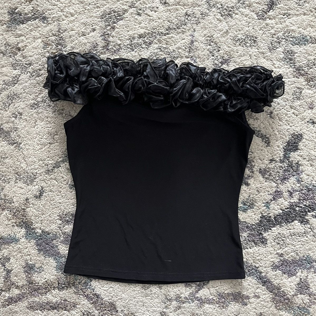 Vintage Vintage Off Shoulder Top Size M / US 6-8 / IT 42-44 - 1 Thumbnail