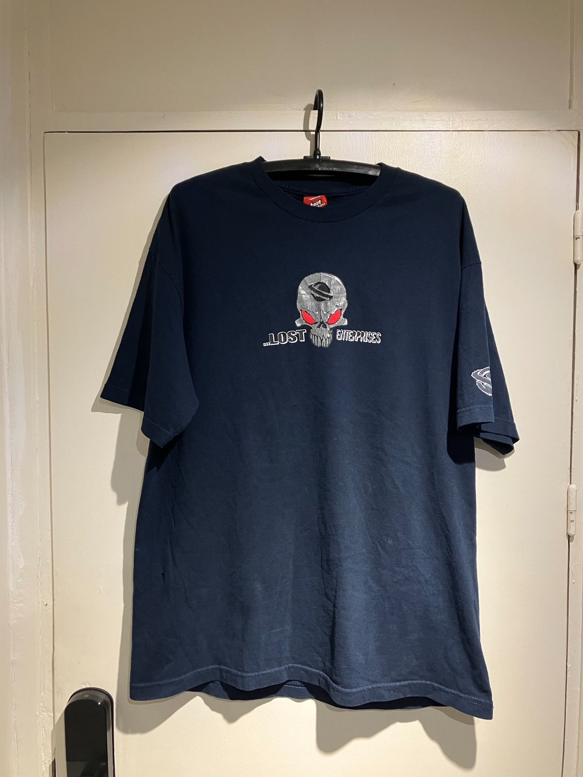 Lost Enterprises VINTAGE SKULL STAR LOST SKATEBOARD T SHIRT DOUBLE SIDED 90’s Size US XL / EU 56 / 4 - 1 Thumbnail