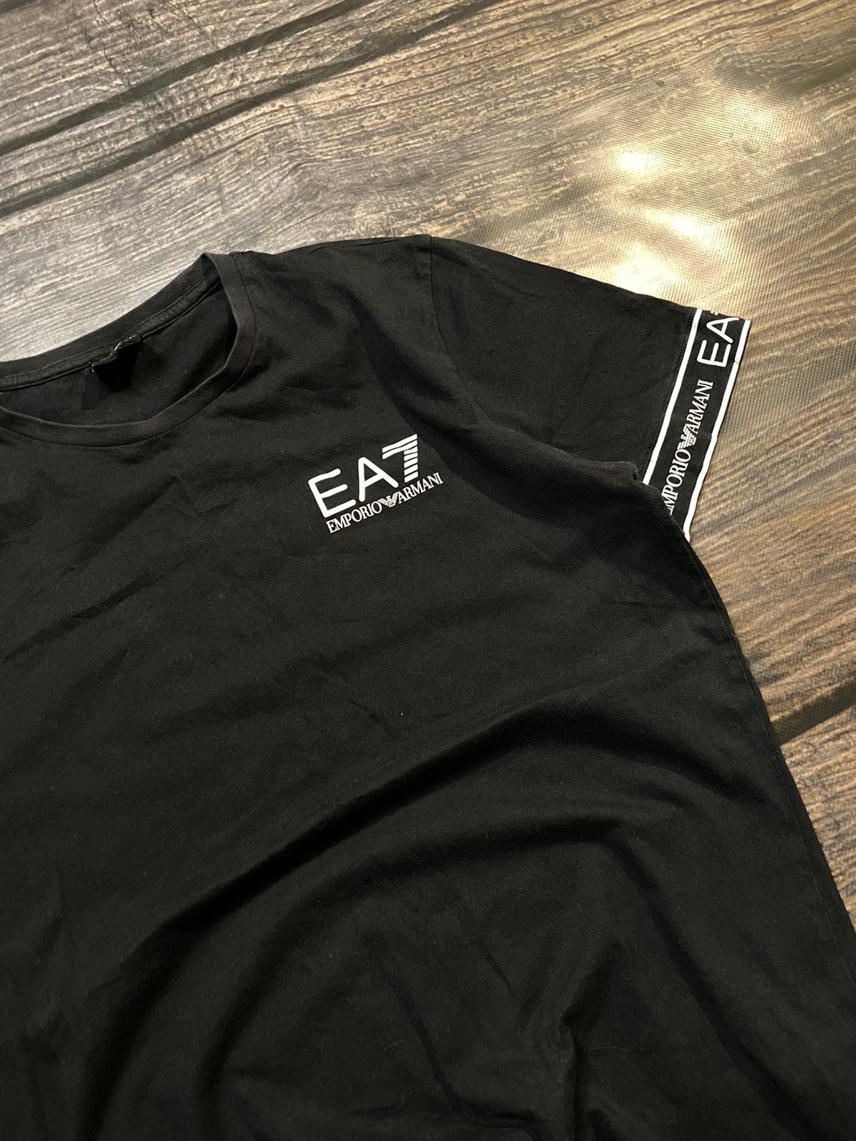 Armani ⚡️ARMANI MONOGRAMM TEE Size US M / EU 48-50 / 2 - 2 Thumbnail