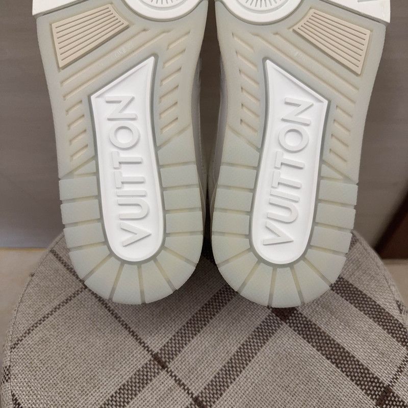 Louis Vuitton Louis Vuitton White Low-Top Fashion Sneakers -2508 Size US 6.5 / EU 39-40 - 8 Thumbnail