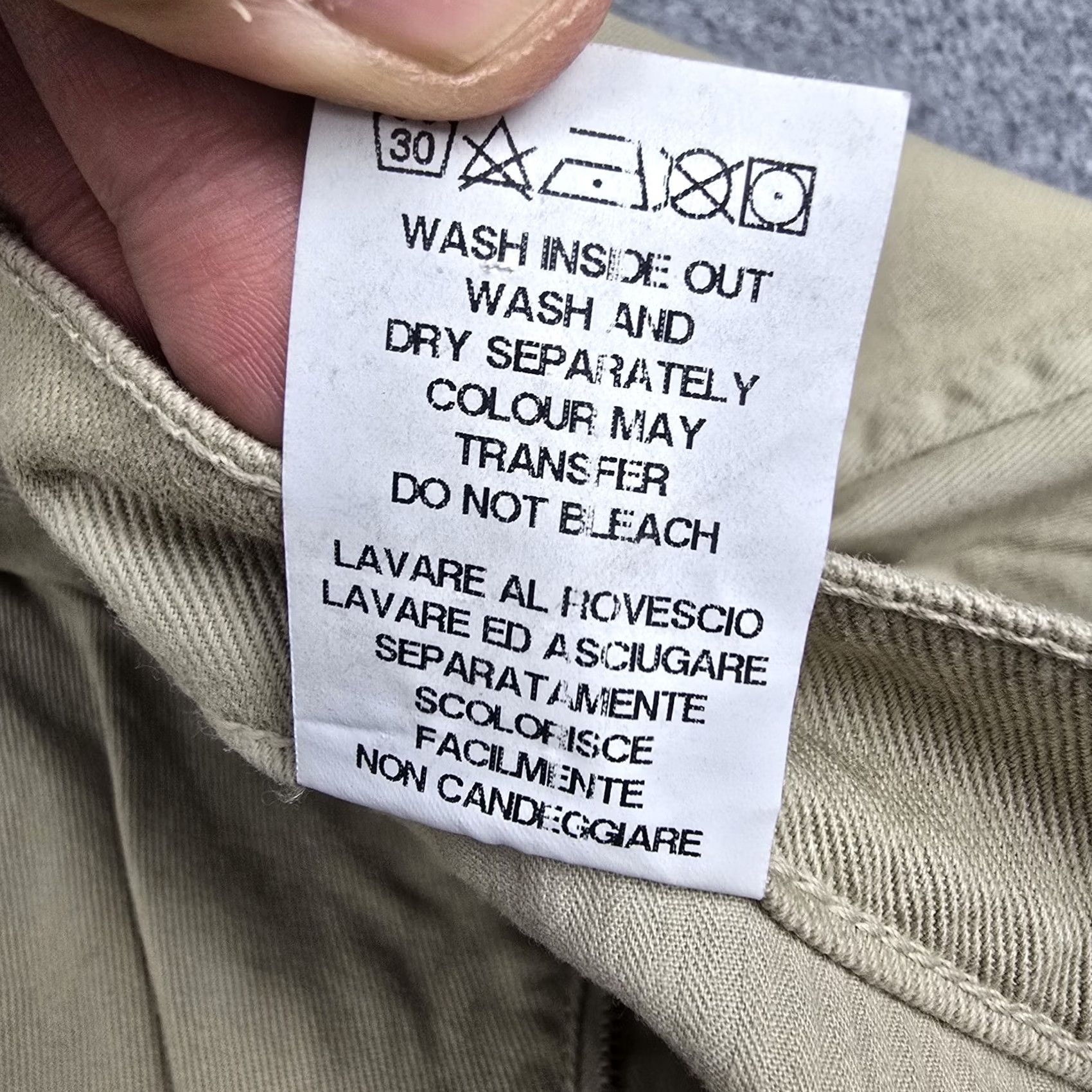 MP Massimo Piombo Massimo Piombo Alex 5 Pockets Jeans Mens Beige Denim Straight Italy New 34x34 Size US 40 / EU 56 - 7 Thumbnail