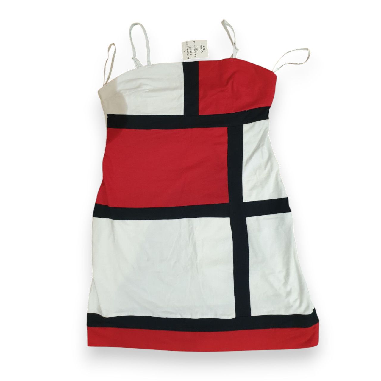 Other Multicolor spaghetti straps dress GB sz 14 /16 Size L / US 10 / IT 46 - 1 Thumbnail