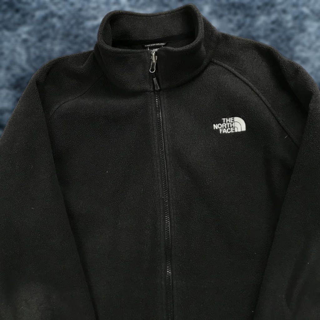 The North Face The North Face Jacket Mens XL Black Full Zip Fleece Bomber Outdoor Hiking Travel Size US XL / EU 56 / 4 - 1 Thumbnail