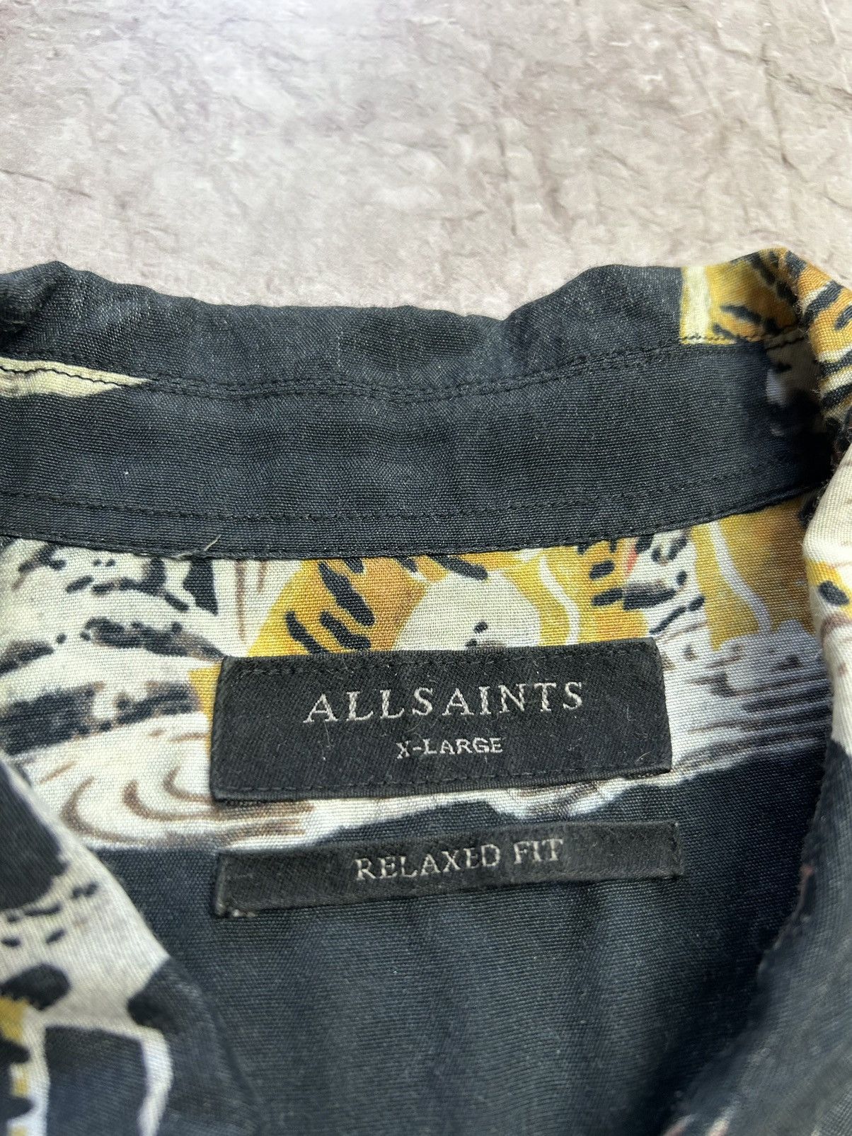 Allsaints Allsaints Tiger crazy Hawaiian shirt Size US XL / EU 56 / 4 - 5 Thumbnail