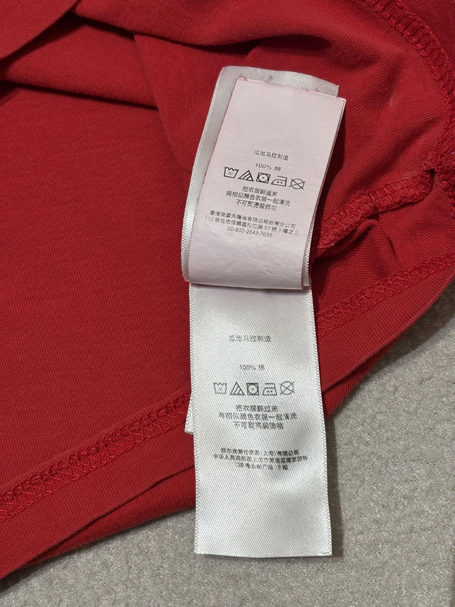 Polo Ralph Lauren Polo Ralph Lauren Flag Red T-Shirt size. L Size L / US 10 / IT 46 - 13 Thumbnail