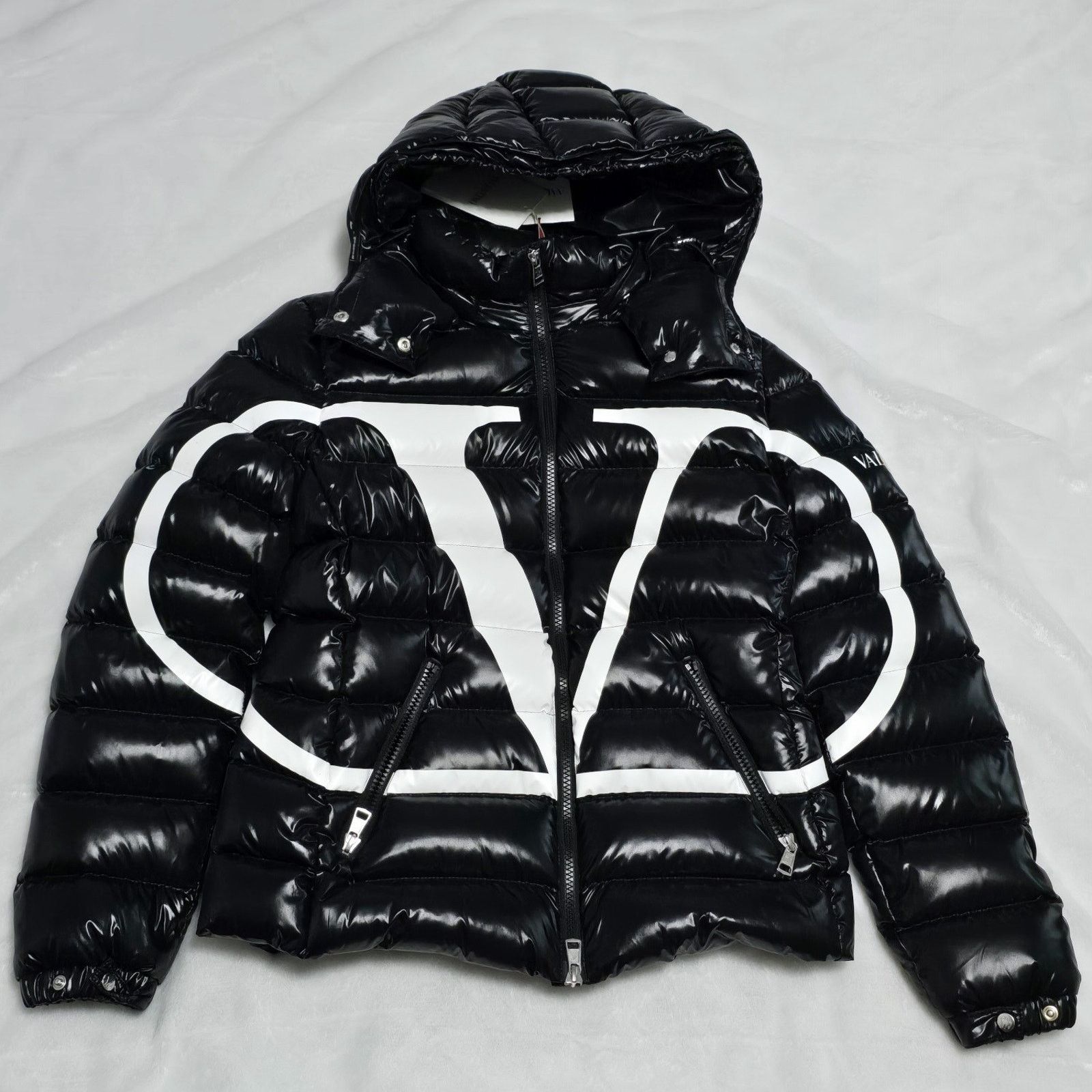 Valentino Valentino x Moncler VLogo Hooded Down Jacket | Size 38 (XS) Size XS / US 0-2 / IT 36-38 - 2 Thumbnail