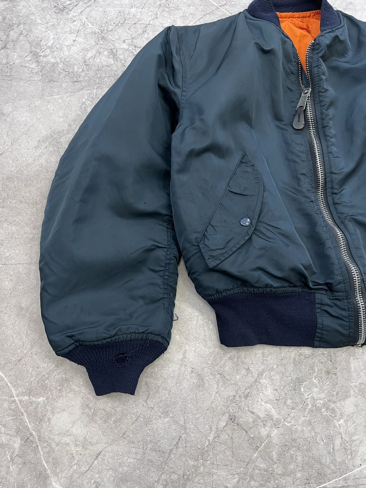 Alpha Industries Vintage BOXY ALPHA INDUSTRIES 90s bomber Kanye west style Size US XL / EU 56 / 4 - 2 Thumbnail