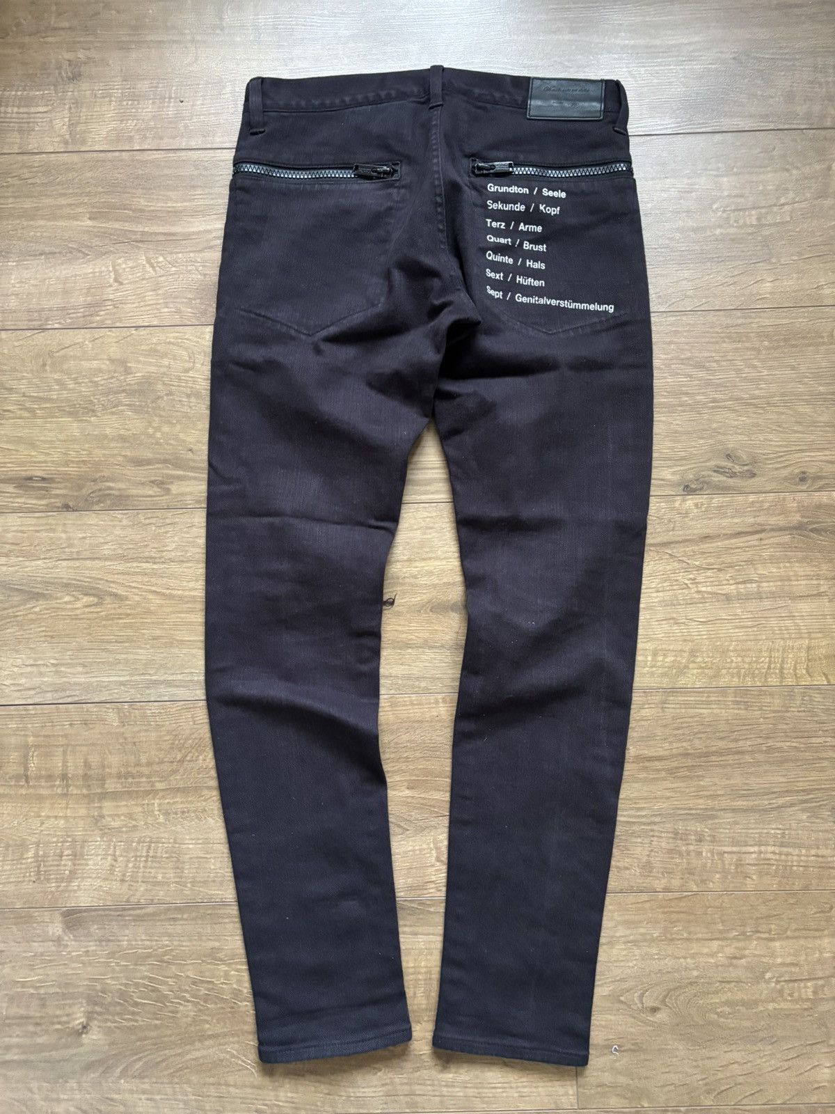 Jun Takahashi Undercover x Jun Takahshi slim fit jeans Size US 32 / EU 48 - 1 Thumbnail