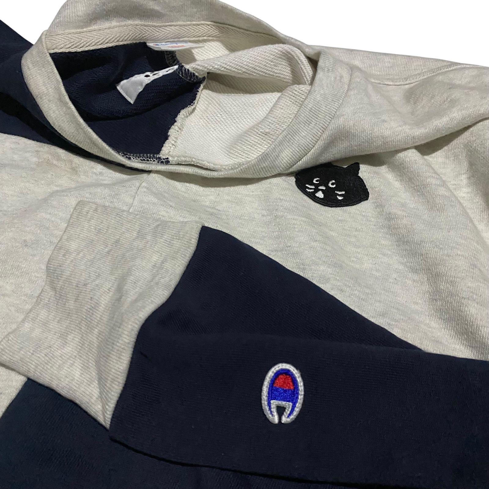 Champion × Ne-Net Champion X Ne-Net Two Tone Sweater Size US L / EU 52-54 / 3 - 5 Thumbnail