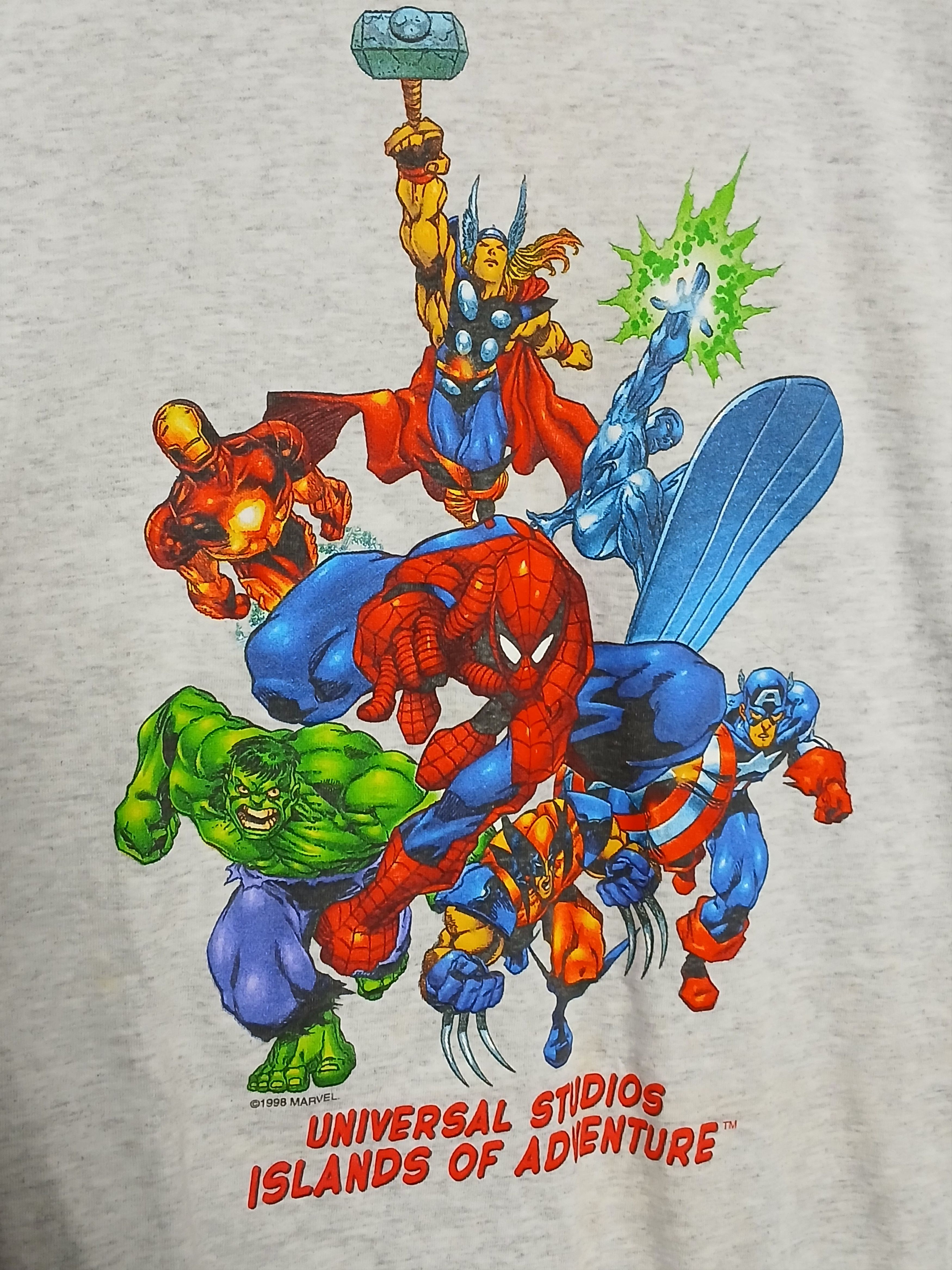 Marvel Comics × Universal Studios × Vintage Vintage 1998 Marvel Comics T-Shirt Size US S / EU 44-46 / 1 - 3 Thumbnail