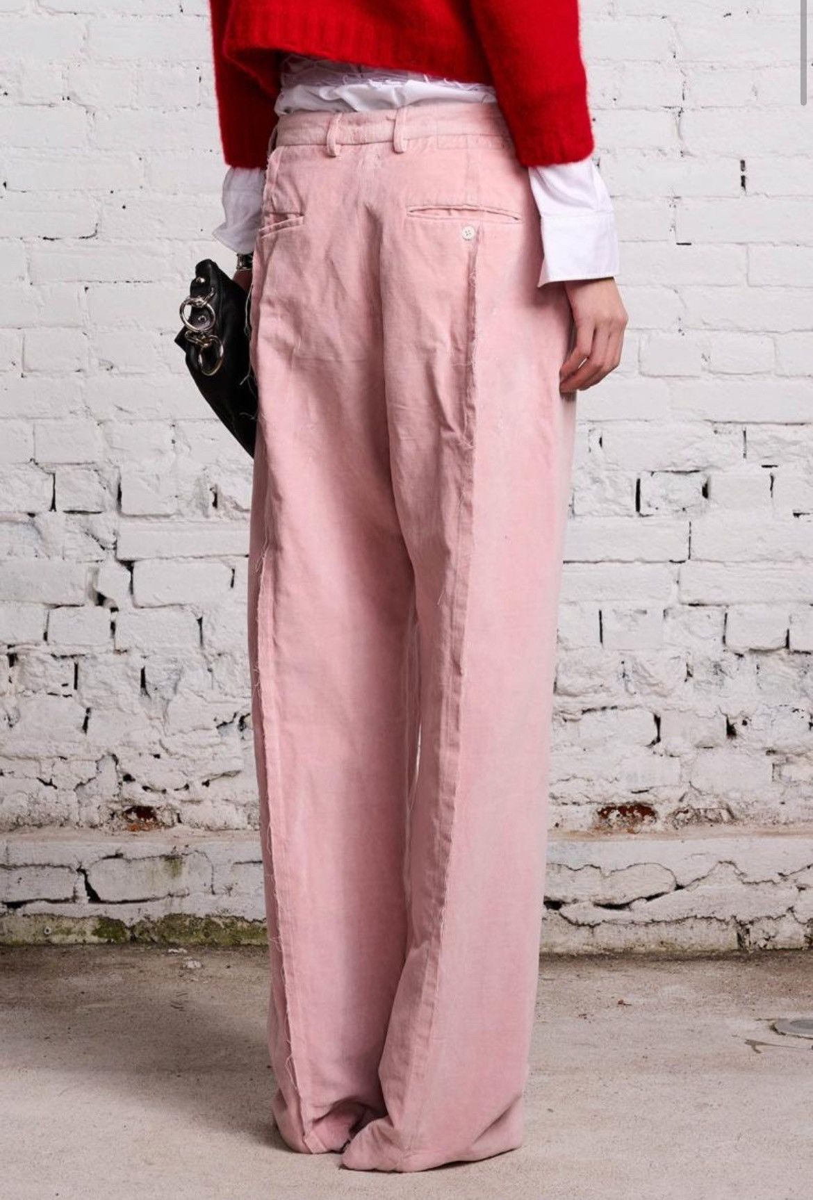 R13 R13 inverted pink trouser. Size 25 Size 25" / US 0 / IT 36 - 5 Thumbnail