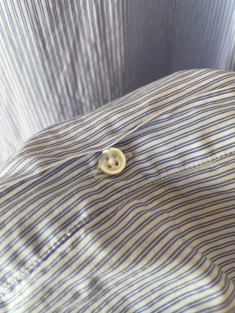 Loewe LOEWE Unruly swing stripe loose patchwork shirt Size M / US 6-8 / IT 42-44 - 6 Thumbnail