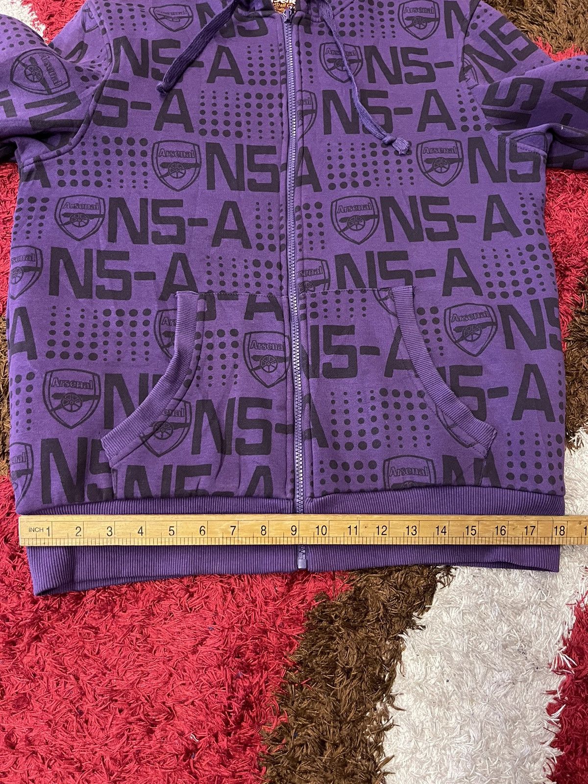 ARSNL Hoodie Zipper Arsenal Club Size M to L Size US M / EU 48-50 / 2 - 13 Thumbnail
