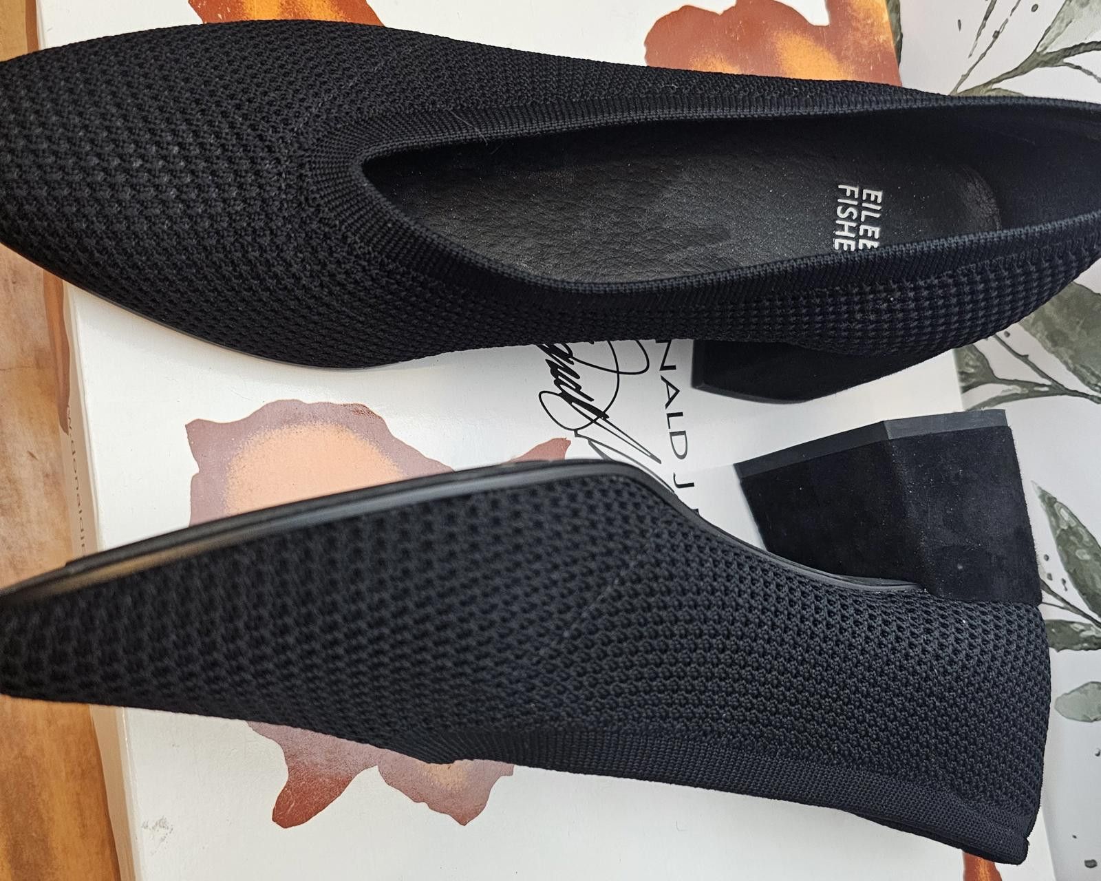 Eileen Fisher Eileen Fisher Shoes Black Womens Size 9 Heels Size US 9 / IT 39 - 2 Thumbnail