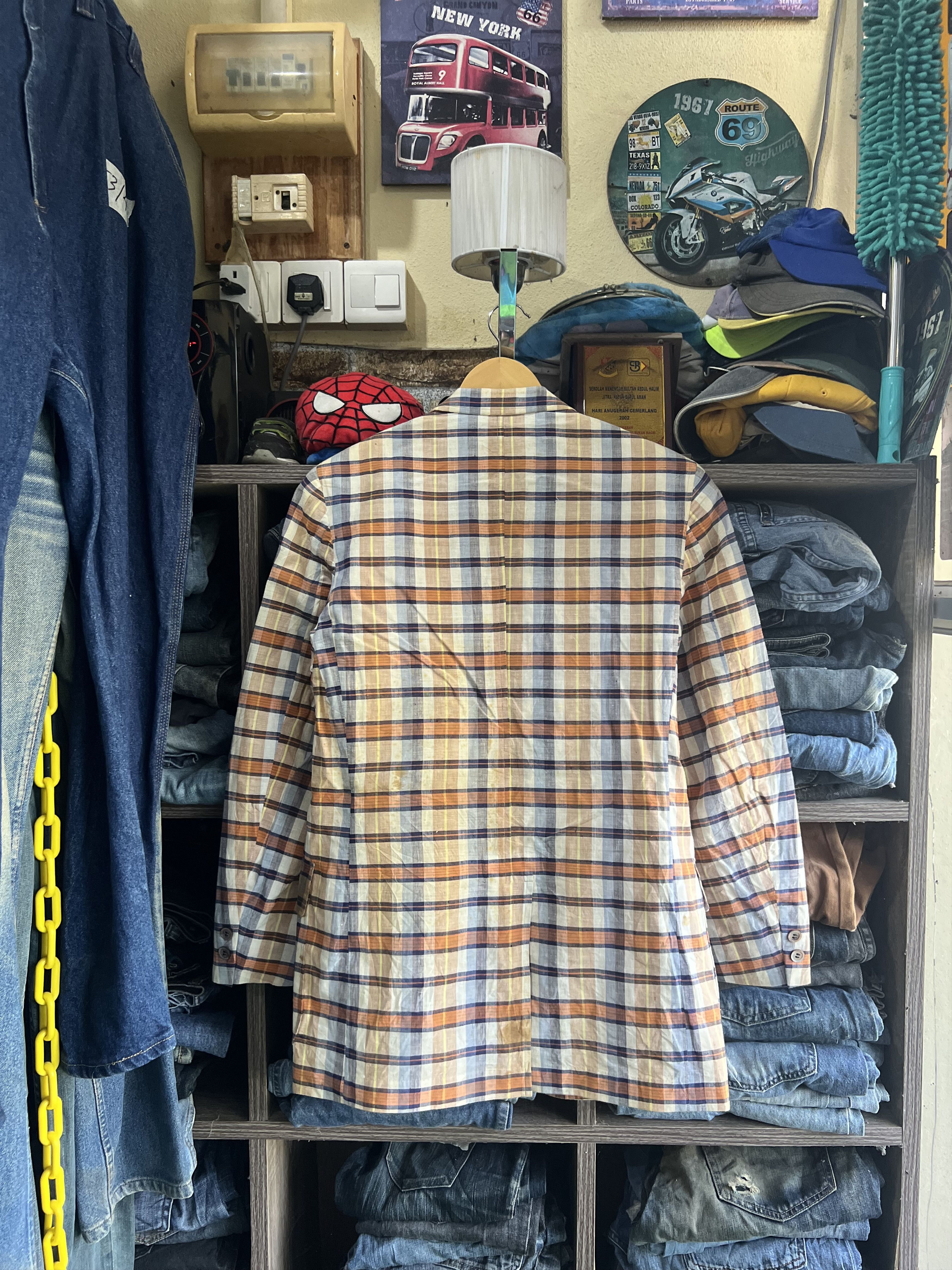 Van 🔥Vintage Van Checkered Blazer Size 40R - 16 Thumbnail