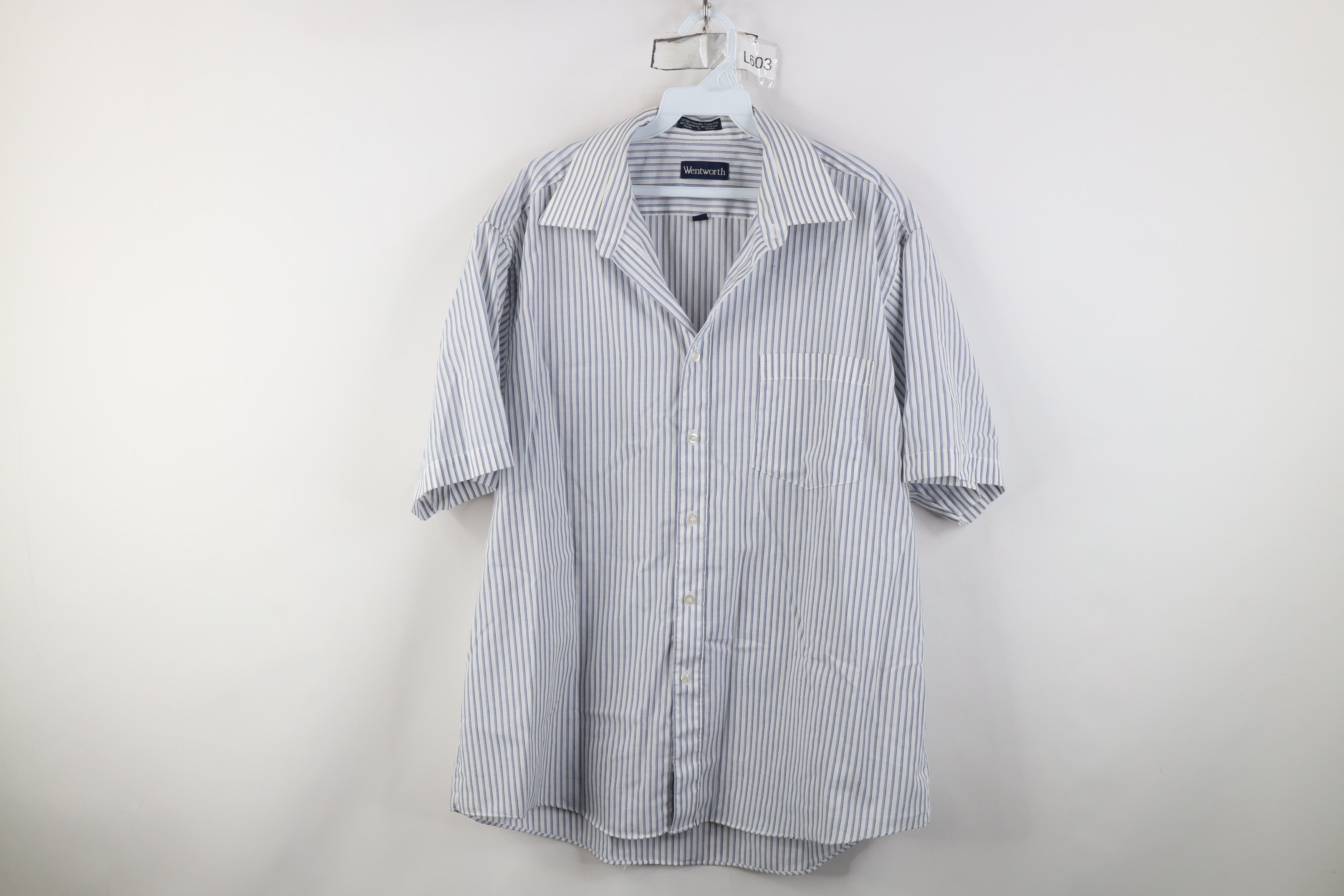 Vintage Vintage 90s Streetwear Short Sleeve Collared Button Shirt Size US M / EU 48-50 / 2 - 1 Thumbnail