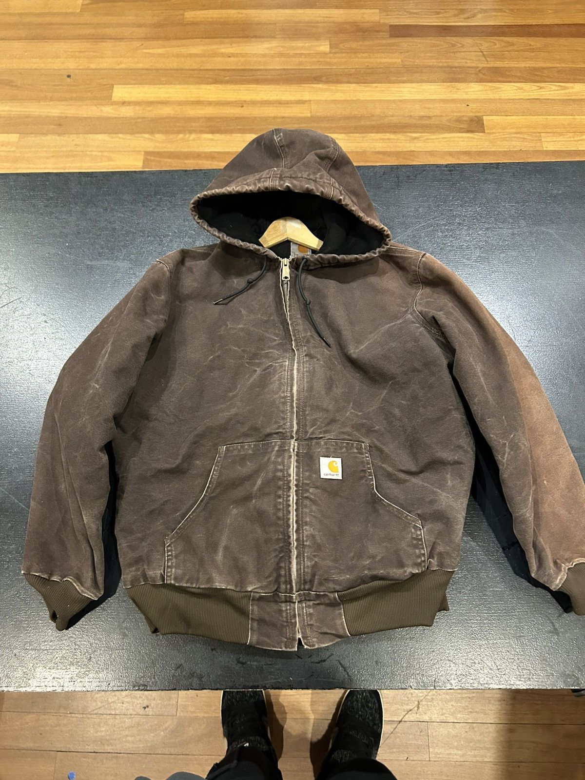 Carhartt Carhartt Hooded Work Jacket Size US XL / EU 56 / 4 - 3 Thumbnail