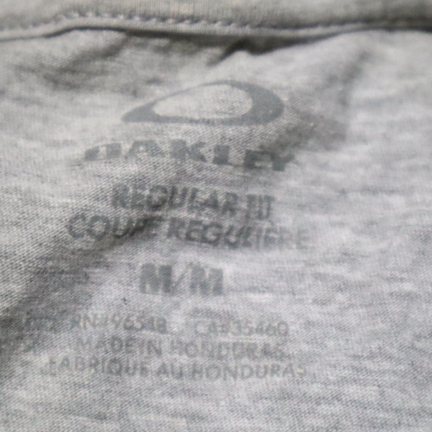 Oakley Oakley Shirt Men M Gray Long Sleeve Tee T-Shirt Adult Medium Size US M / EU 48-50 / 2 - 3 Thumbnail