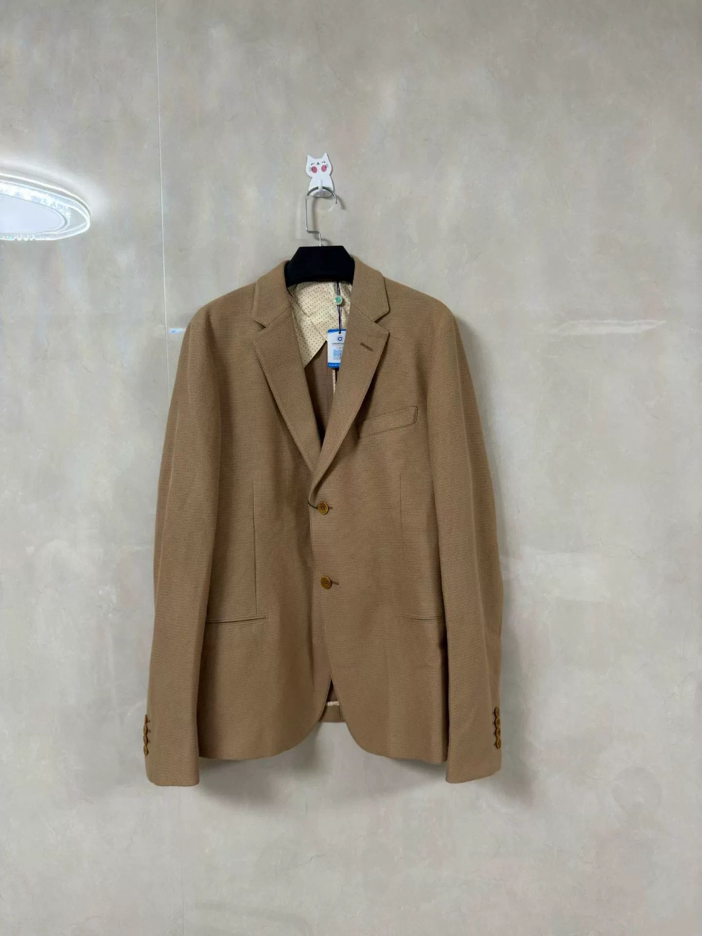 Gucci Gucci Men's Single-Breasted Lapel Suit Jacket Size US M / EU 48-50 / 2 - 1 Thumbnail