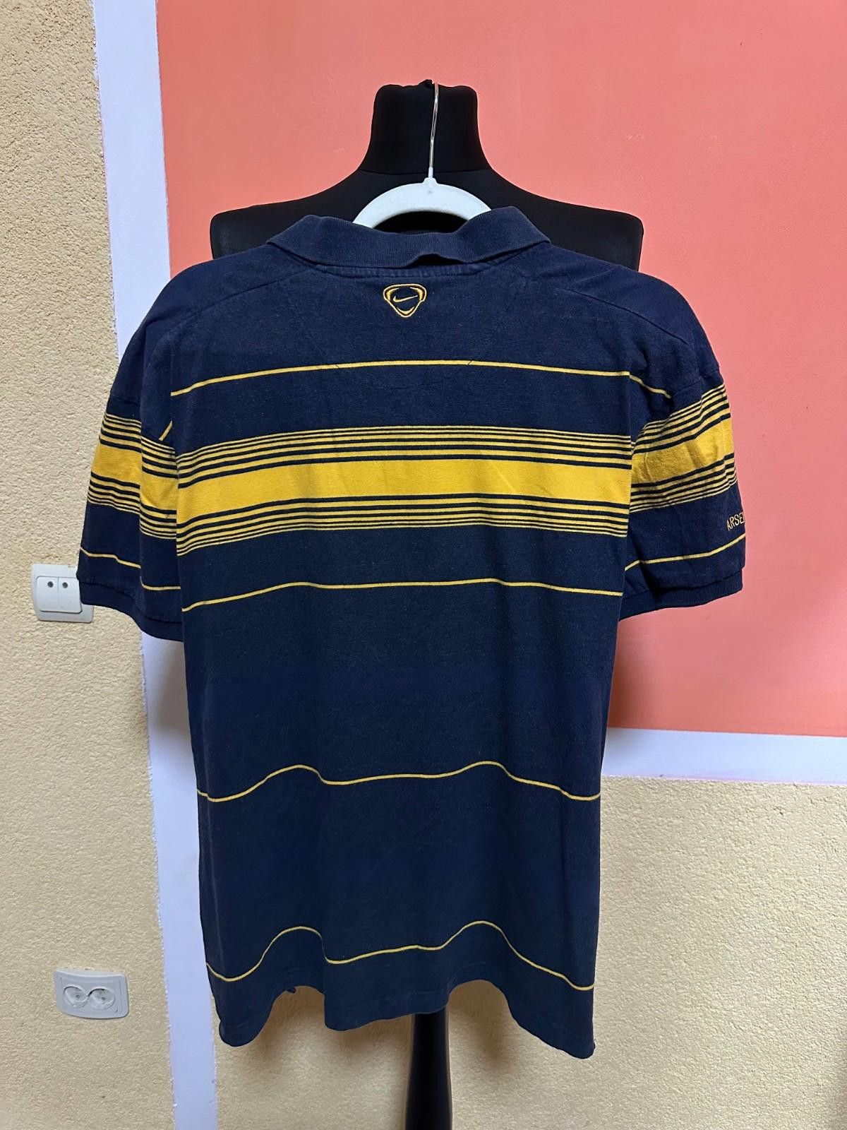 Nike Vtg Y2K Nike Arsenal Fly Emirates Polo Shirt Large Soccer Size US XL / EU 56 / 4 - 8 Thumbnail
