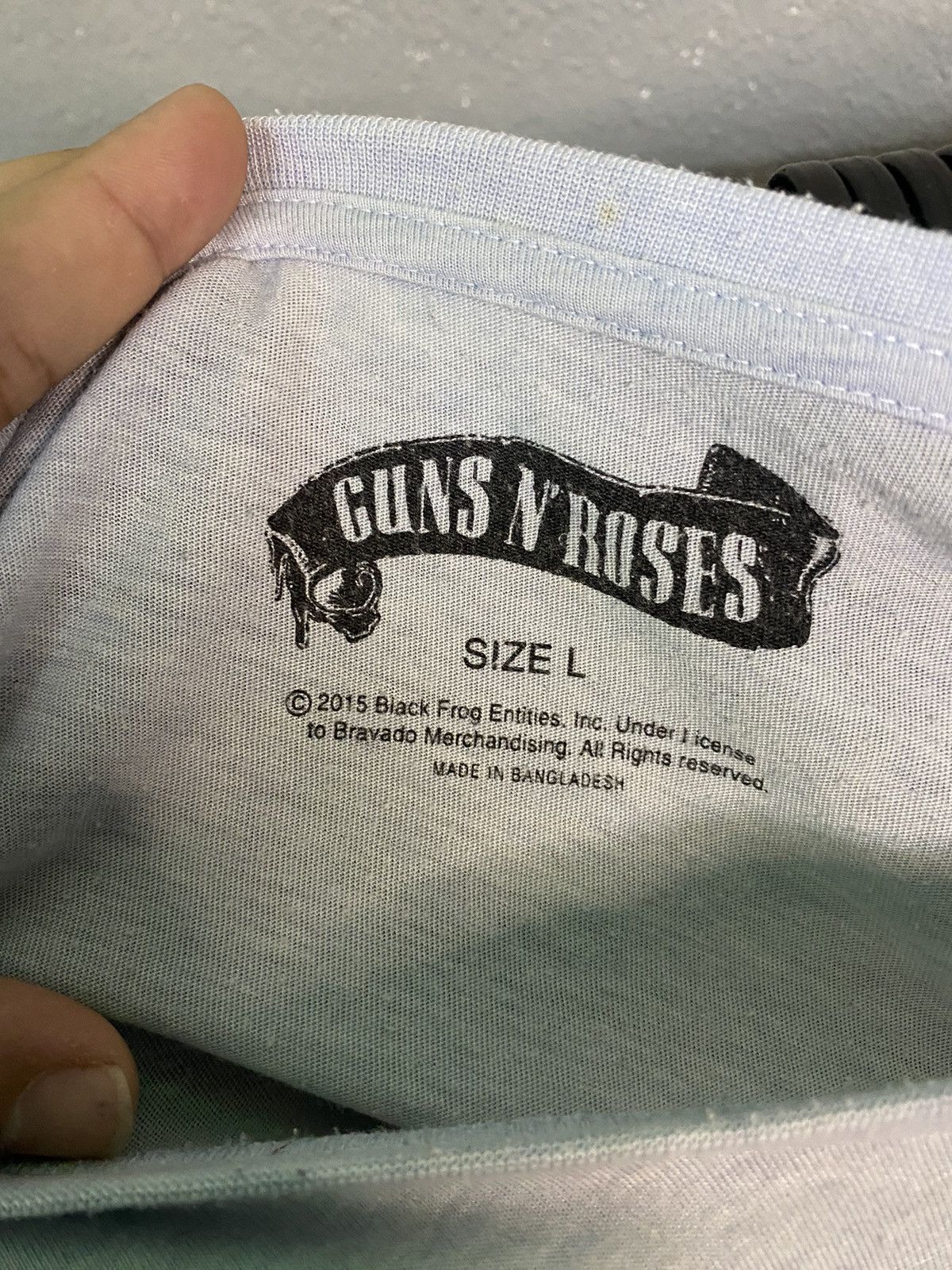 Band Tees guns N roses Size US L / EU 52-54 / 3 - 4 Thumbnail