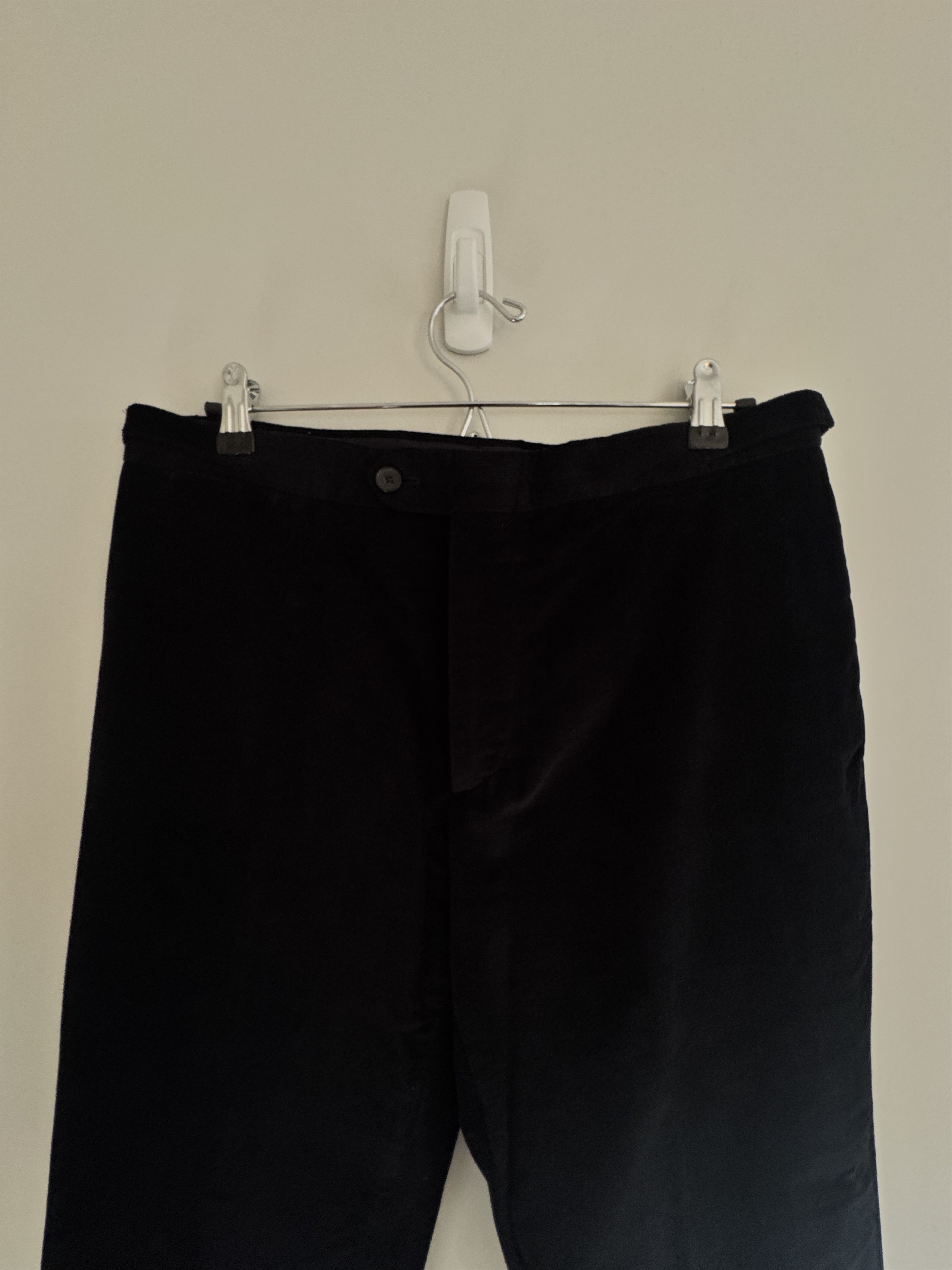 Other Trunk Clothiers Wigmore Italian Needlecord Trousers Navy Size US 32 / EU 48 - 2 Thumbnail