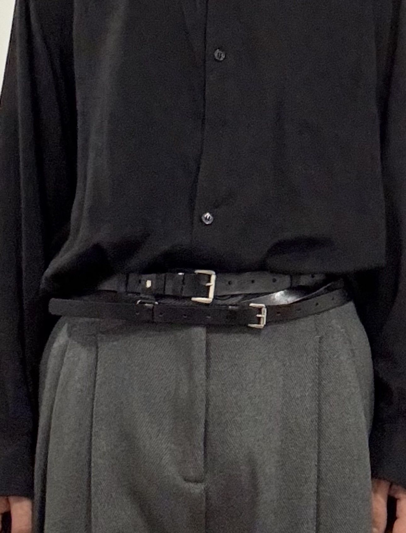 Ann Demeulemeester Ann Demeulemeester Double Belt Size ONE SIZE - 1 Thumbnail