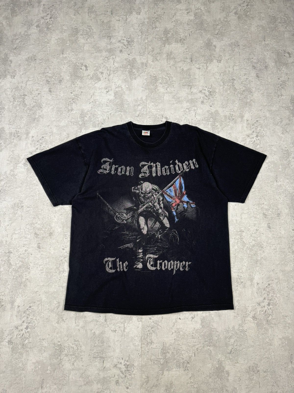 Iron Maiden Vintage Iron Maiden The Trooper T-shirt Big Logo Size XXL Size US XXL / EU 58 / 5 - 1 Thumbnail